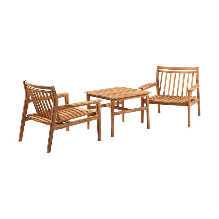 M6 Sammen lounge stoel, Teak-nature oiled FDB Møbler