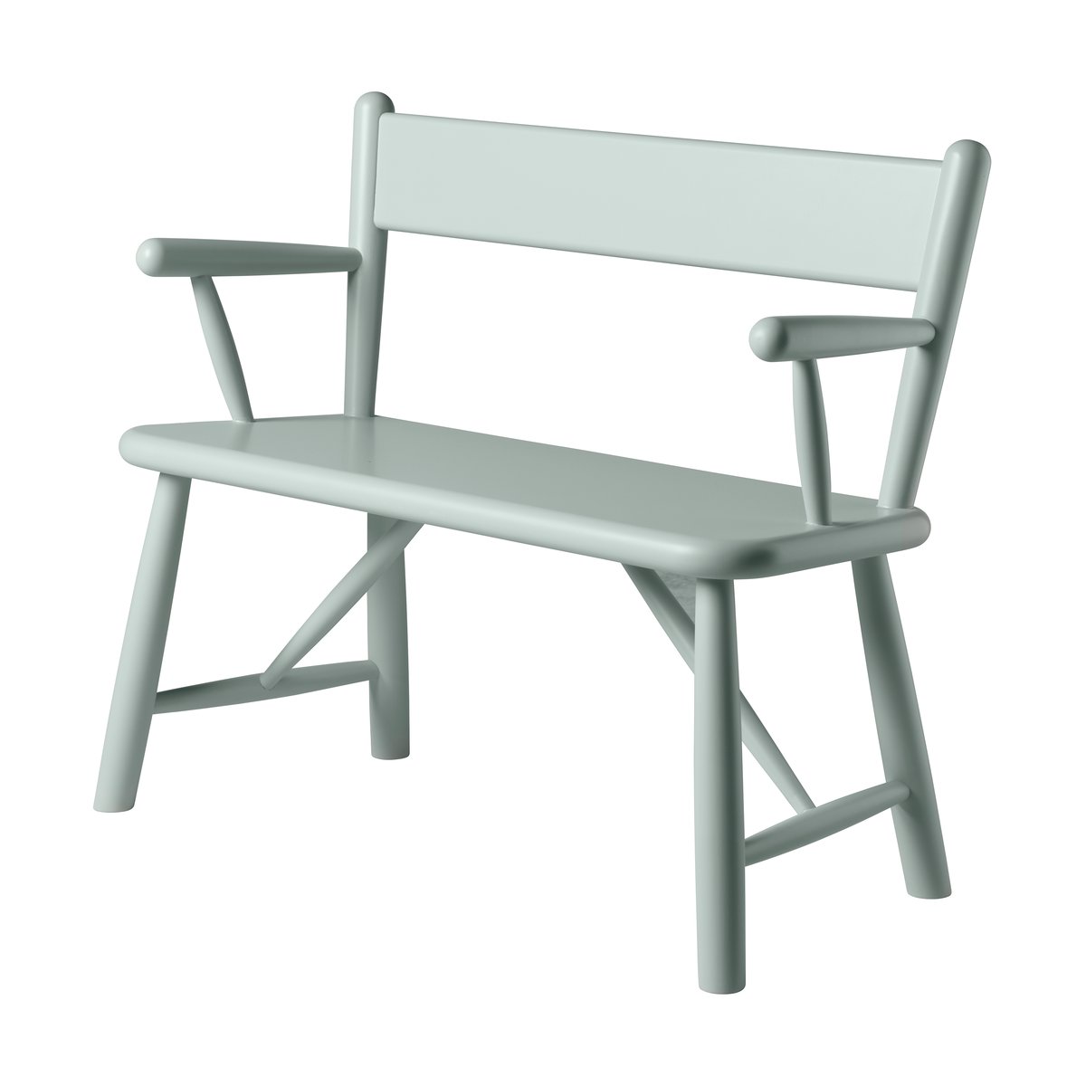 FDB Mobler P11 kinderbank Blue grey | Scandinavisch Interieur | Banken | Grijs