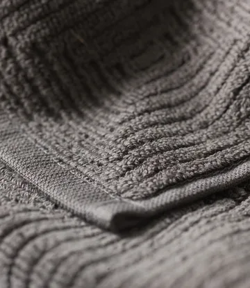 R33 Kirkeby handdoek 2-pack - Granite gray - FDB Møbler