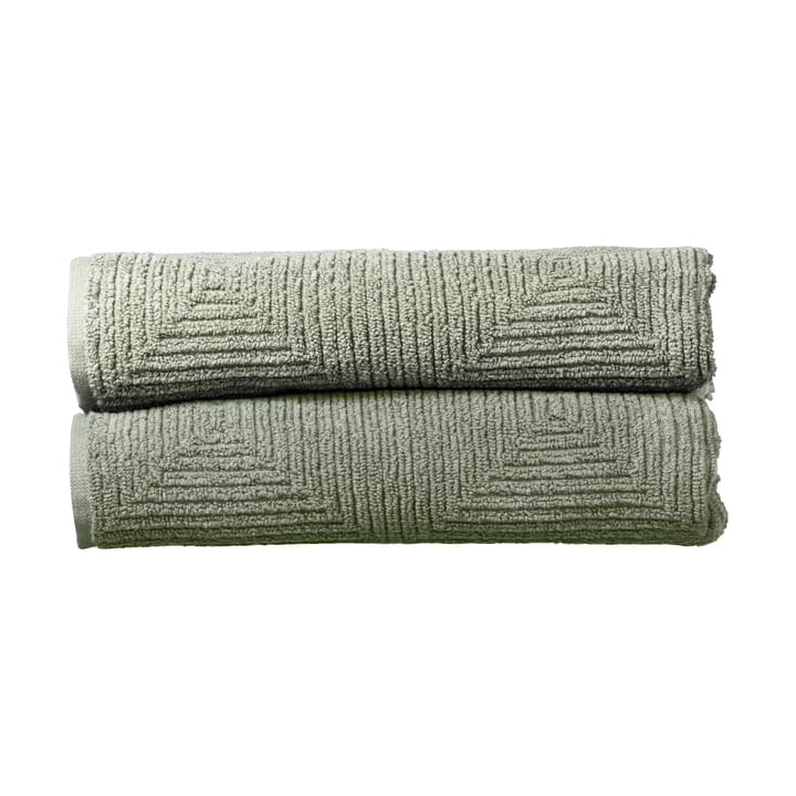 R33 Kirkeby handdoek 2-pack, Sea spray FDB Møbler