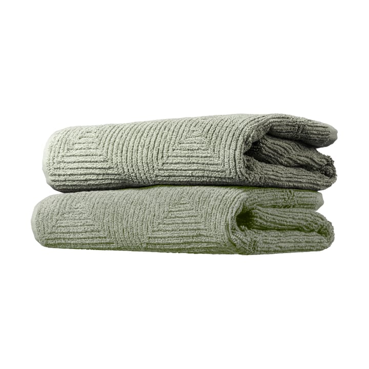 R33 Kirkeby handdoek 2-pack, Sea spray FDB Møbler