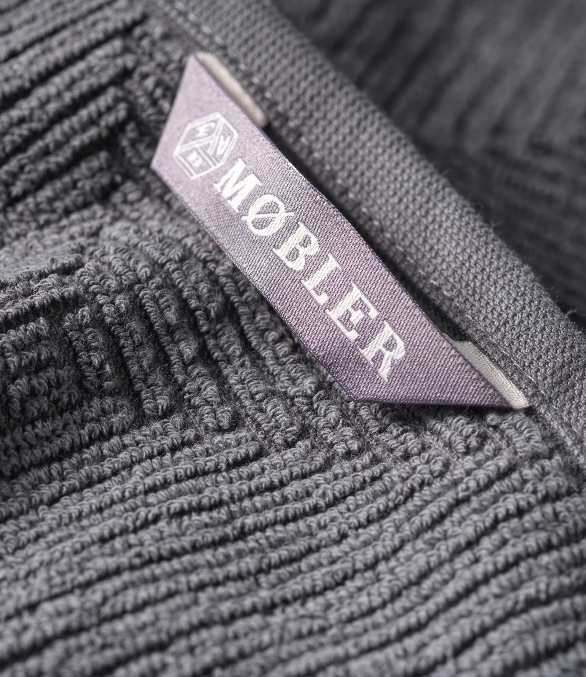R33 Kirkeby handdoekenset 4-delig, Granite grey FDB Møbler