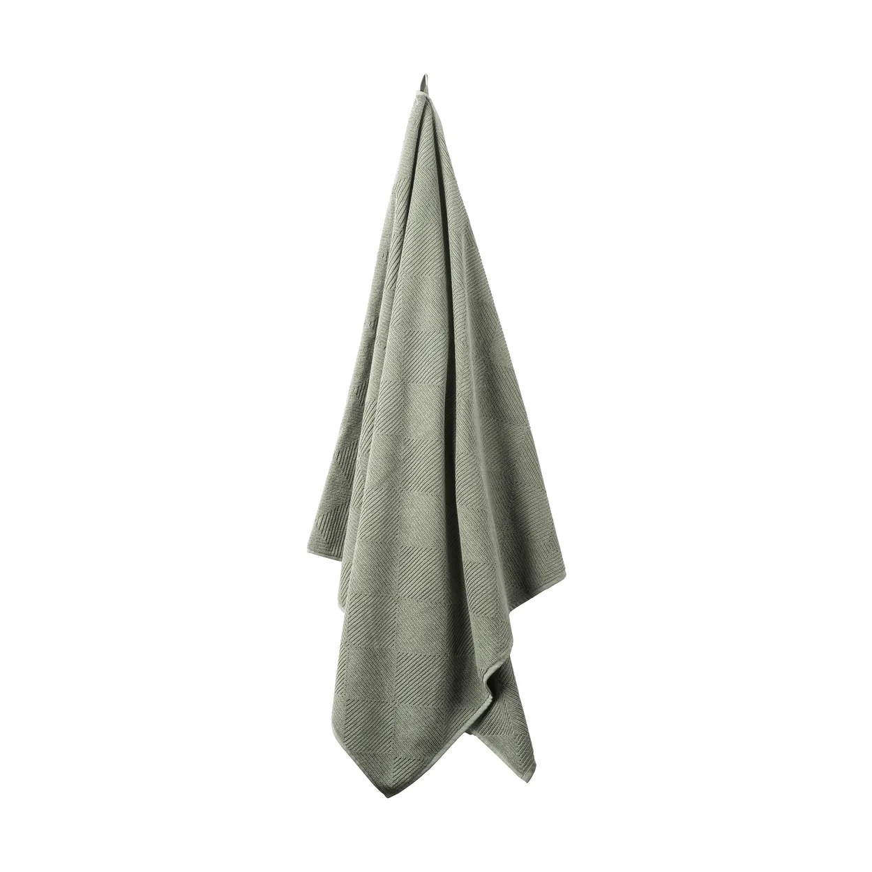 FDB Mobler R33 Kirkeby strandhanddoek Sea spray | Scandinavisch Interieur | Badhanddoeken | Groen