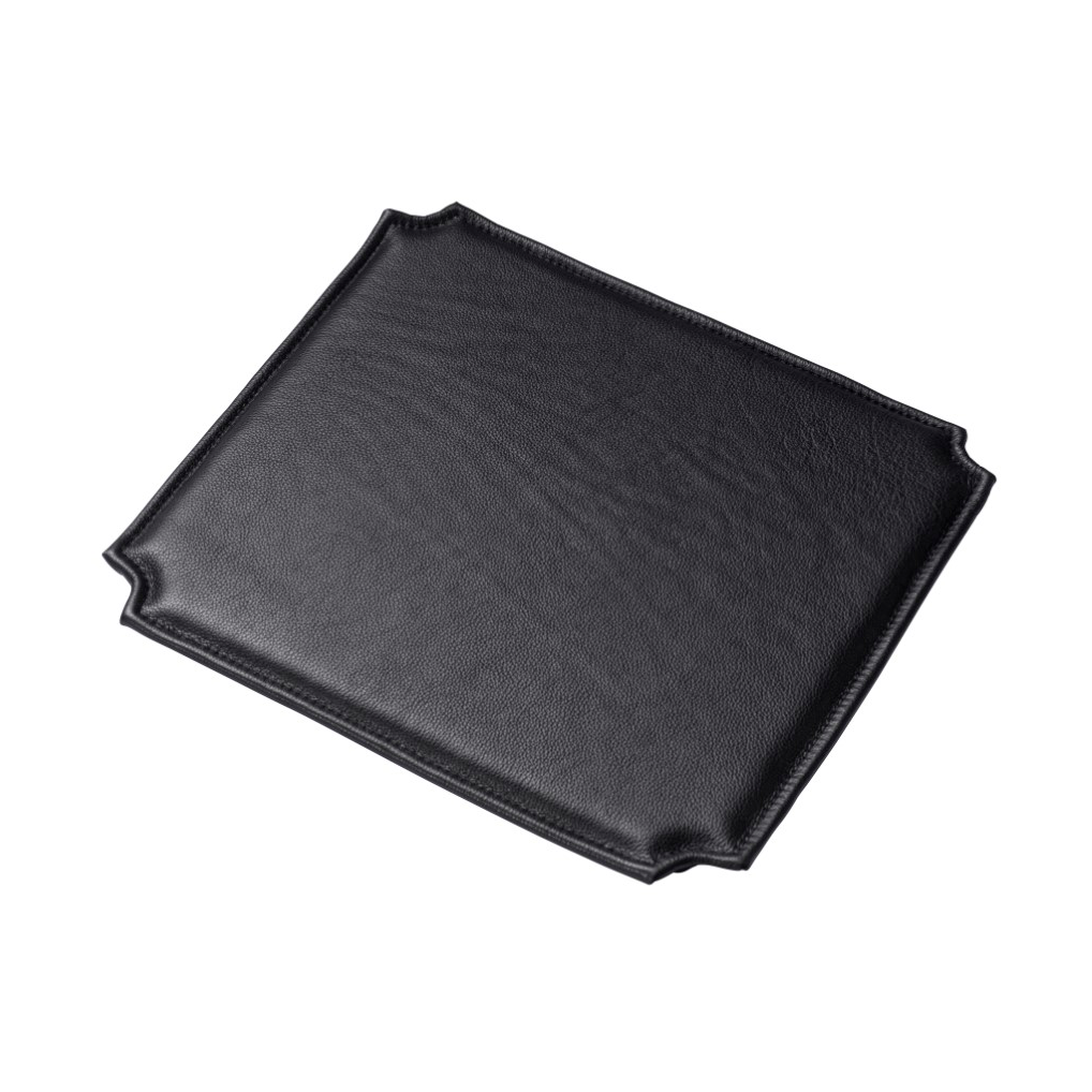 FDB Mobler R5 Noje J178 zitkussen Black leather | Scandinavisch Interieur | Stoelkussens | Zwart