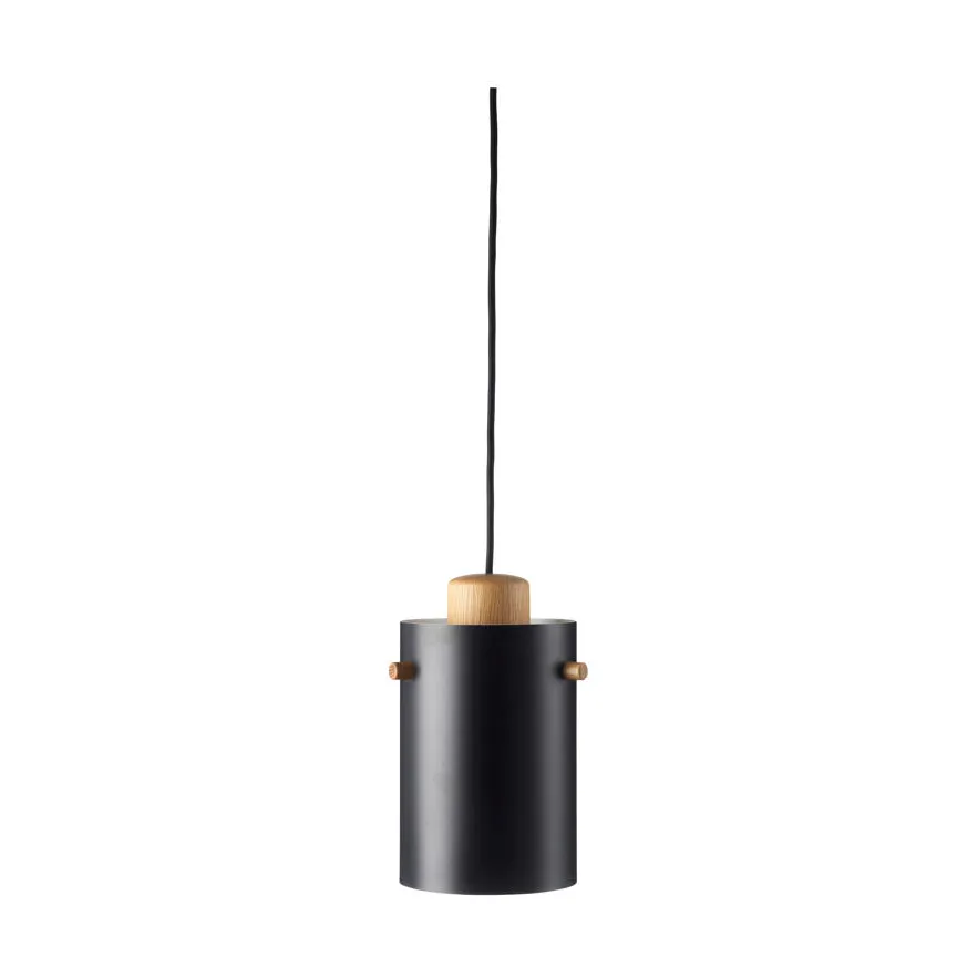 U10 Asnæs hanglamp, Oak nature lacquered-black FDB Møbler