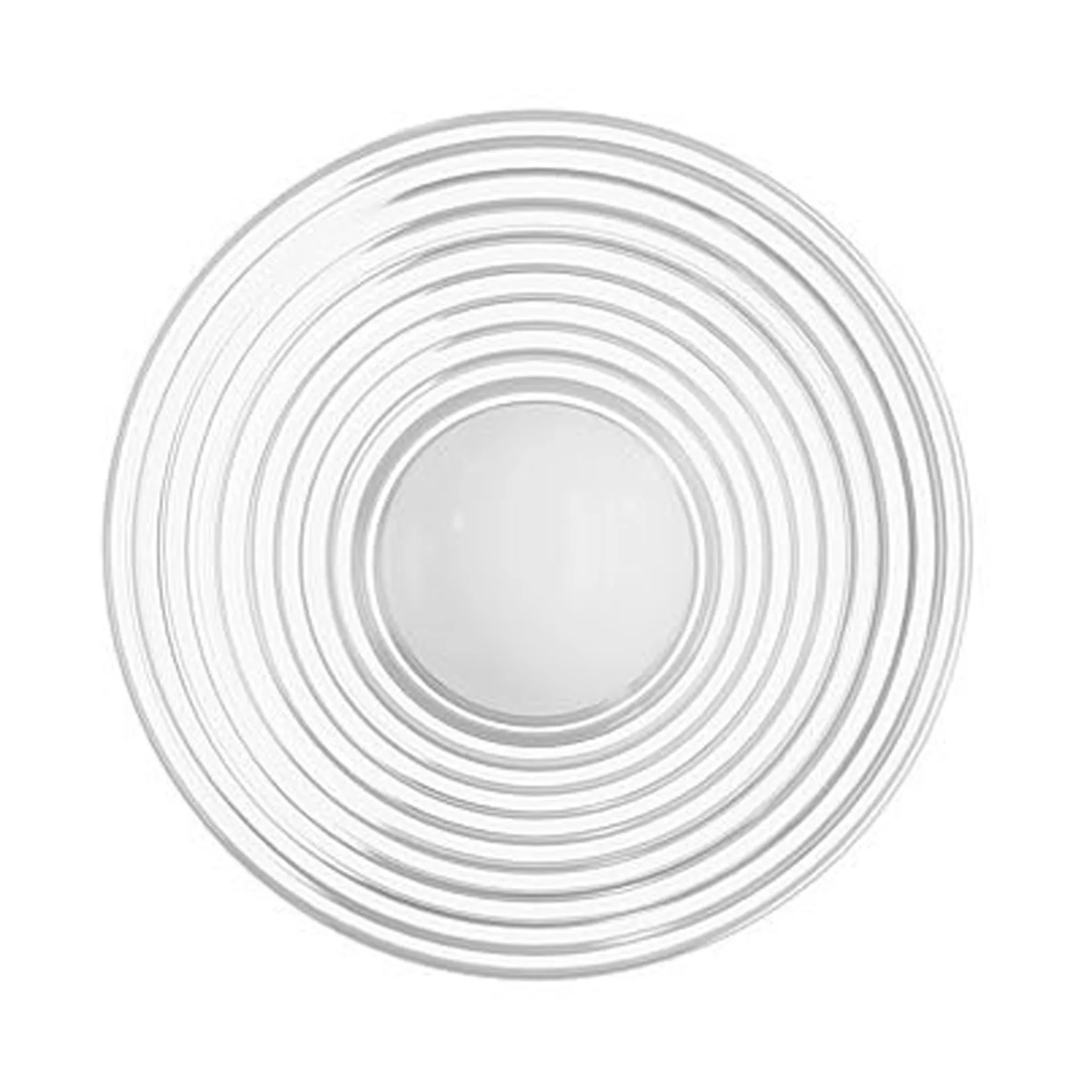 U12 Sletterhage wandlamp, Aluminium-opaalglas, vaste installatie FDB Møbler