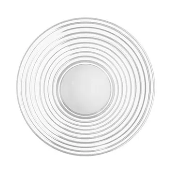 U12 Sletterhage wandlamp - Aluminium-opaalglas, vaste installatie - FDB Møbler