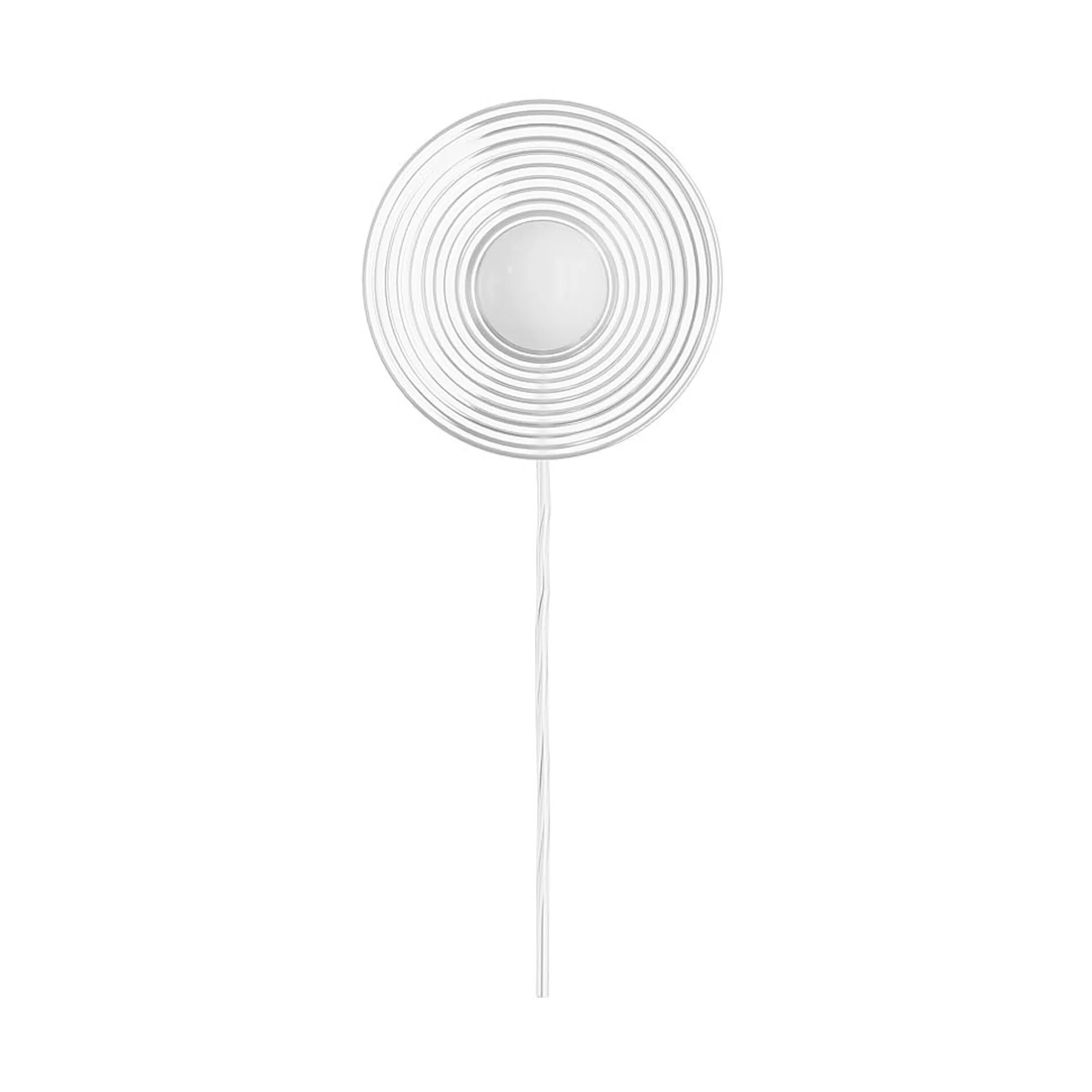 U12 Sletterhage wandlamp, Aluminium-opaalglas FDB Møbler