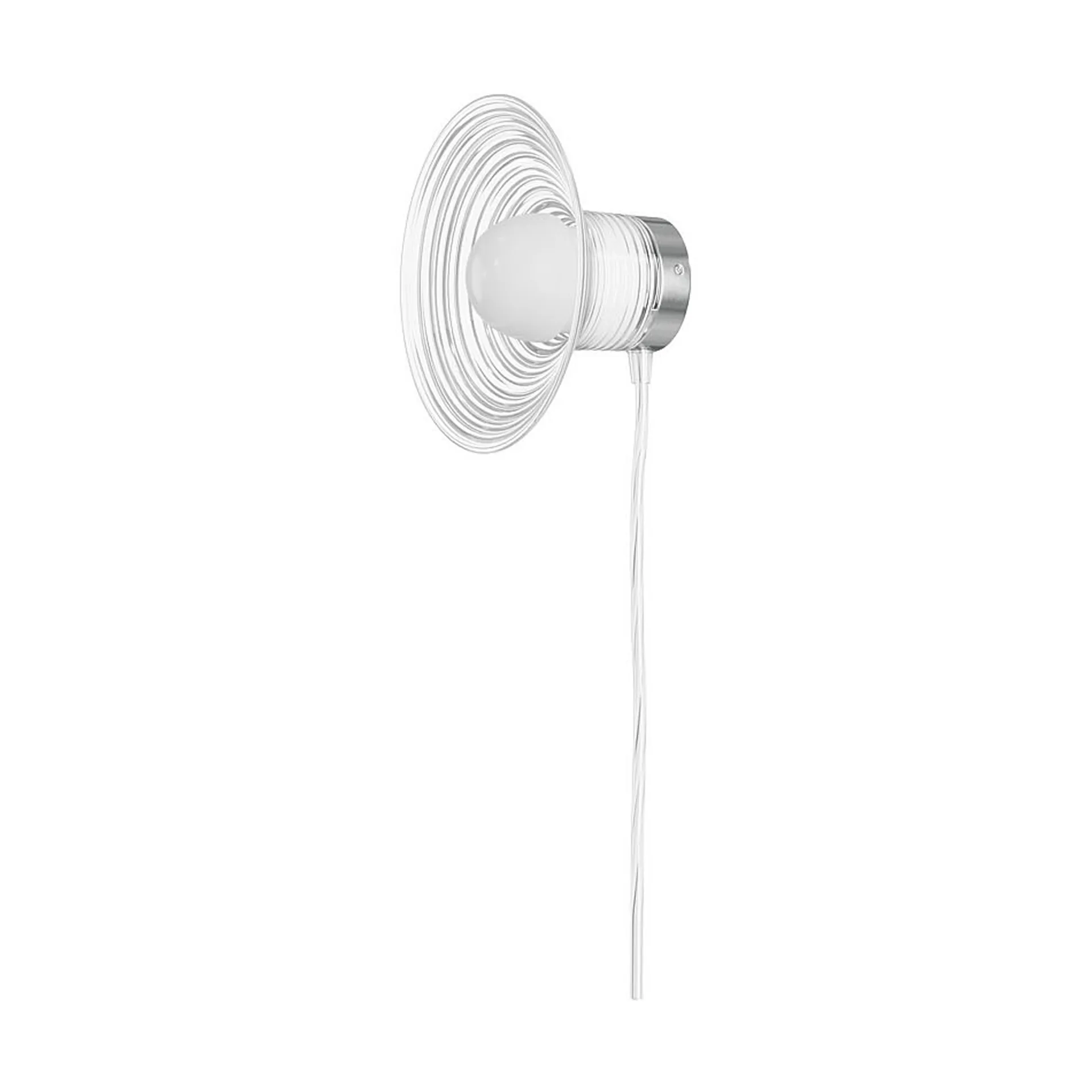 U12 Sletterhage wandlamp, Aluminium-opaalglas FDB Møbler