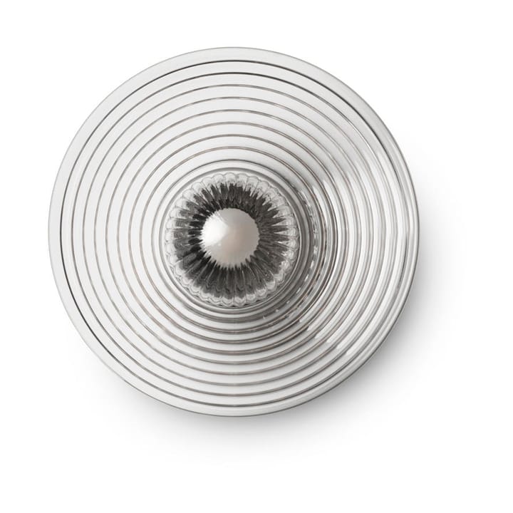 U12 Sletterhage wandlamp - Fluted glass-aluminium - FDB Møbler