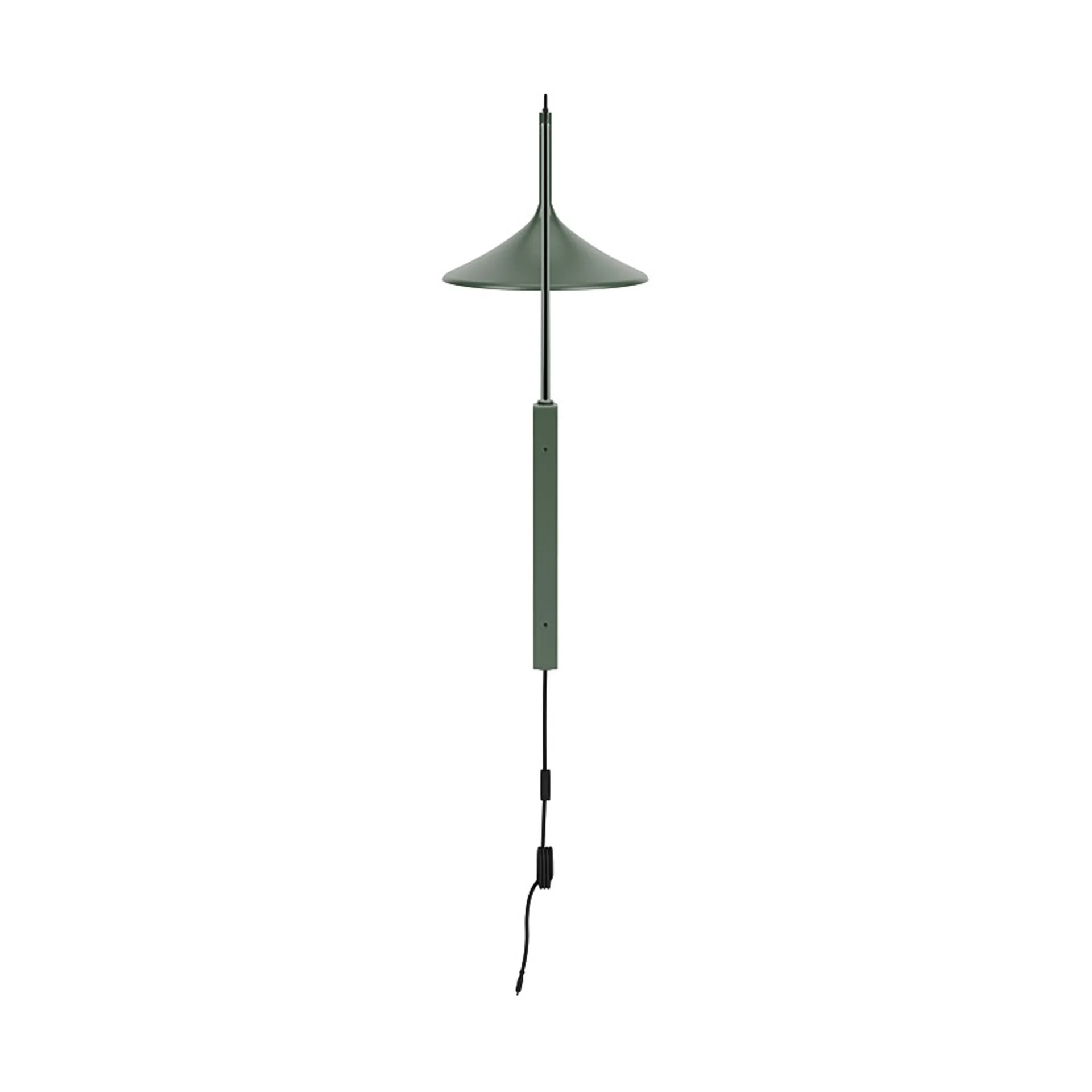 U17 Hasle wandlamp, Olijfgroen, 134 cm FDB Møbler