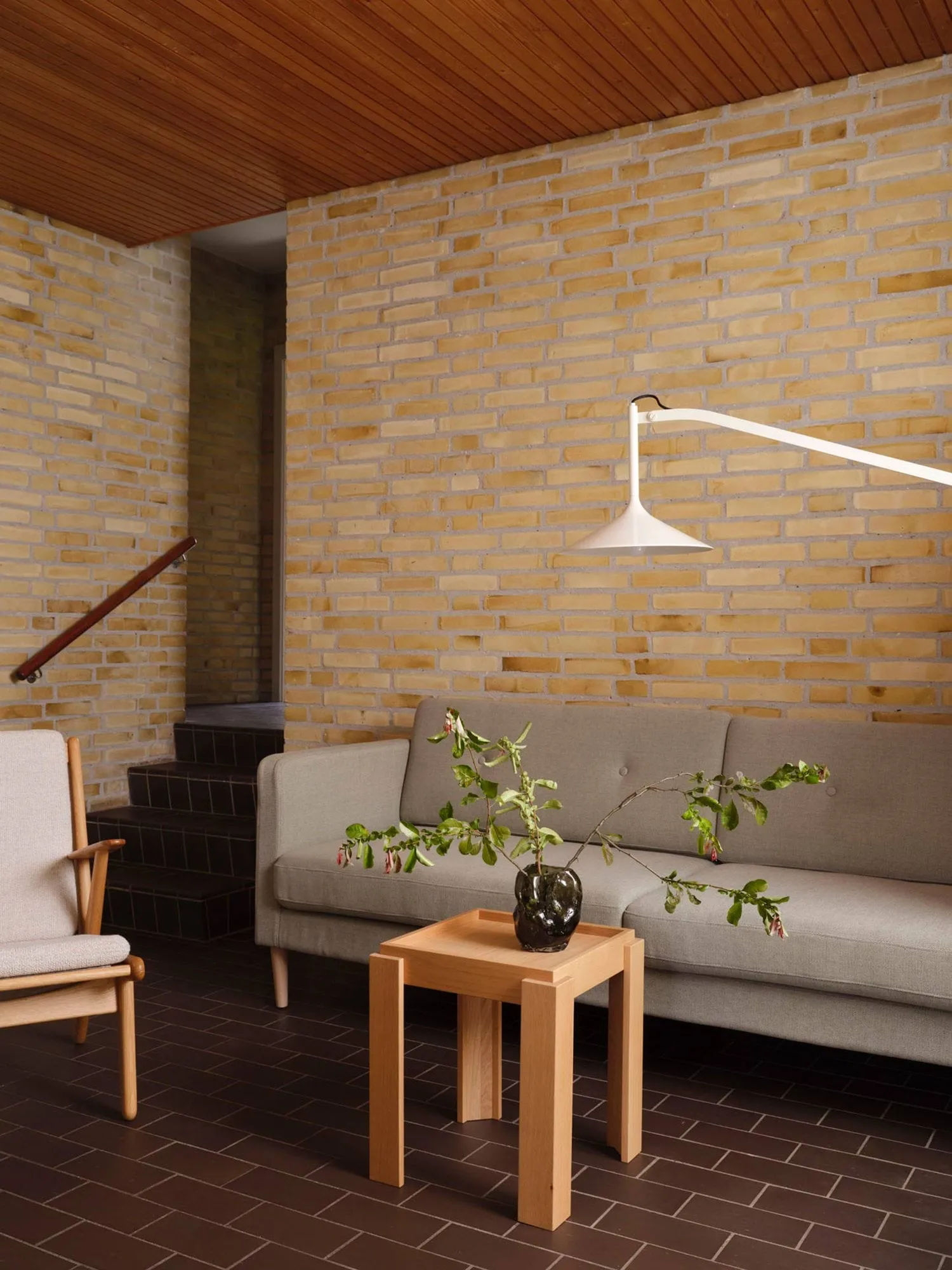 U17 Hasle wandlamp, Oyster white, 134 cm FDB Møbler