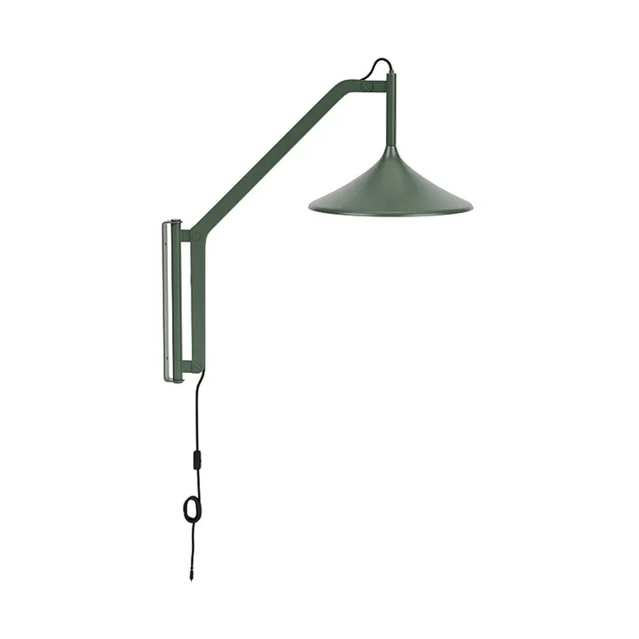 U18 Hasle wandlamp - Olijfgroen, 67,5 cm - FDB Møbler