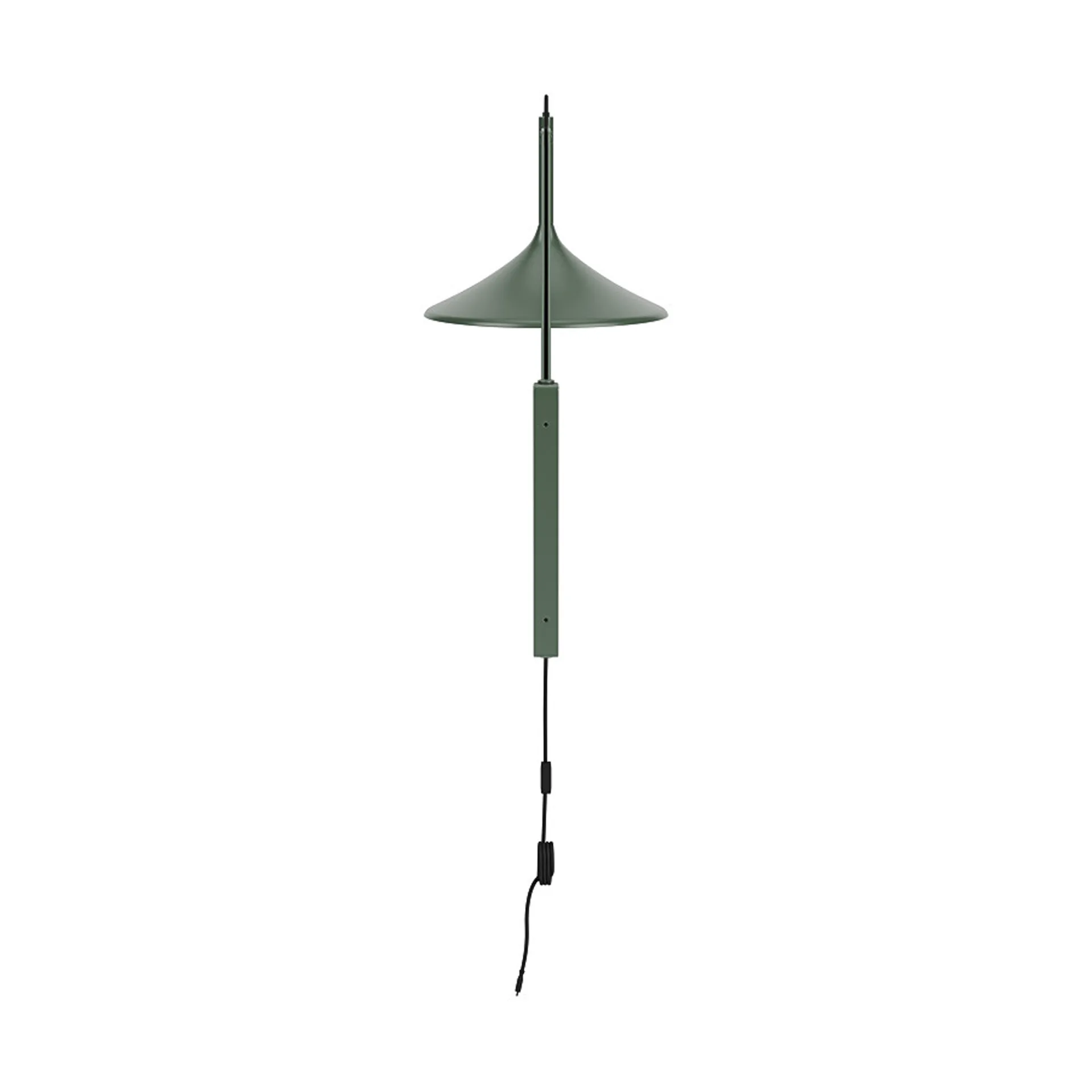 U18 Hasle wandlamp, Olijfgroen, 67,5 cm FDB Møbler