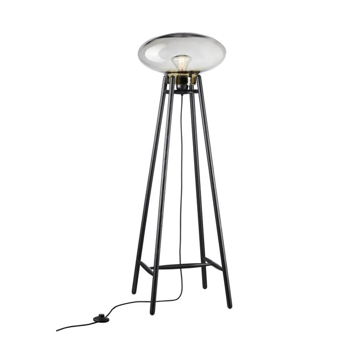 U5 Hiti vloerlamp - Smokey grey-oak black painted - FDB Møbler