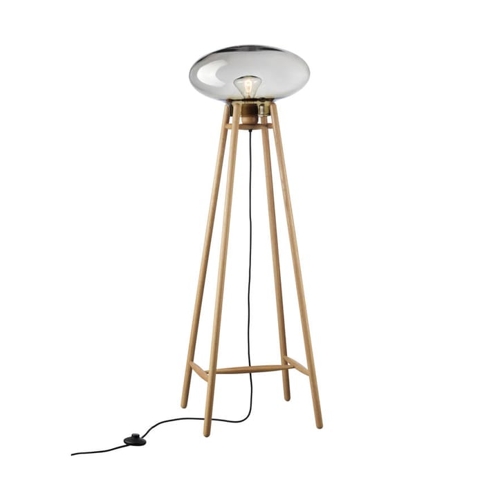 U5 Hiti vloerlamp - Smokey grey-oak nature lacquered - FDB Møbler