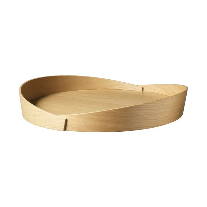 V43 Top dienblad Ø38 cm - Gelakt eiken - FDB Møbler
