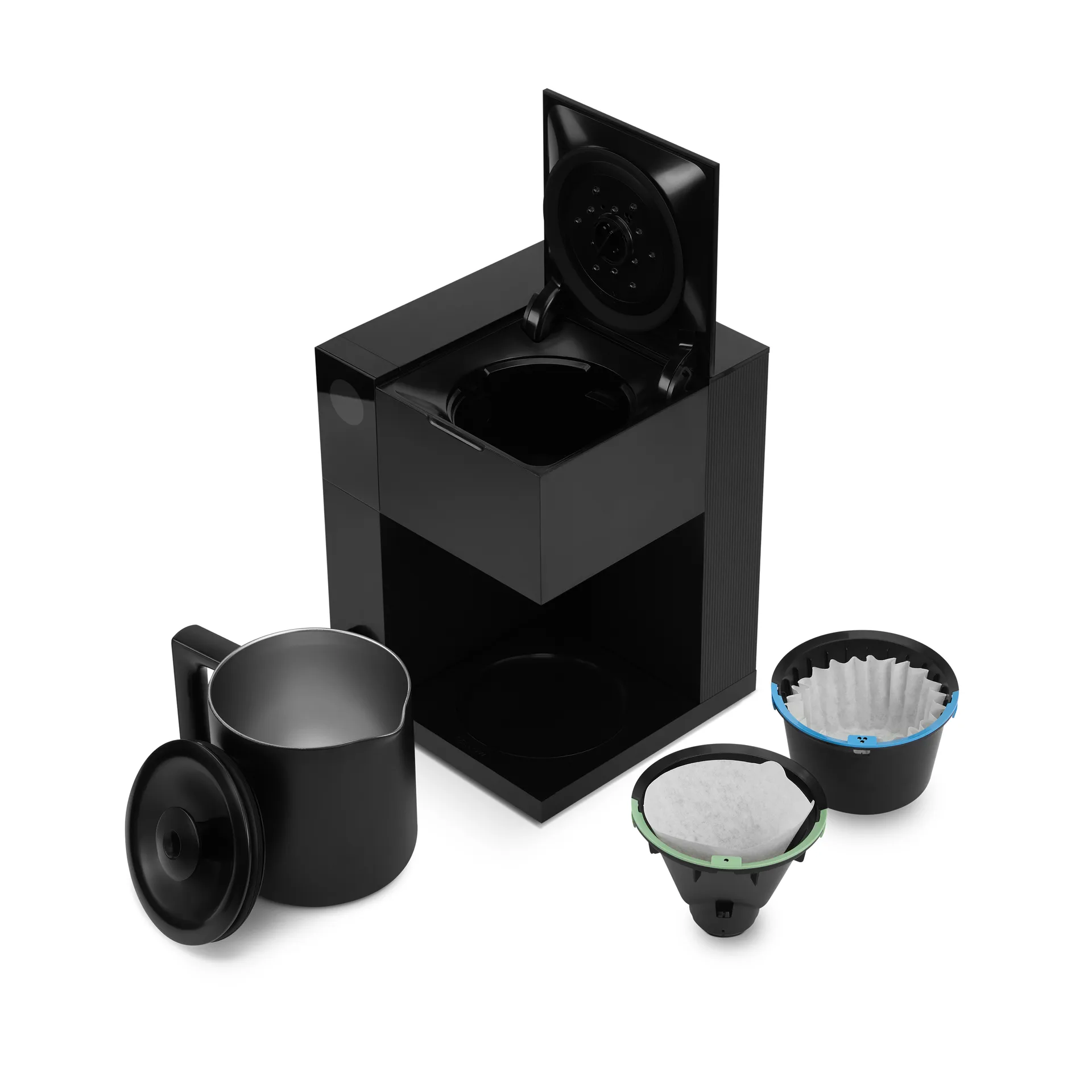 Aiden Precision koffiezetapparaat, Matte black Fellow