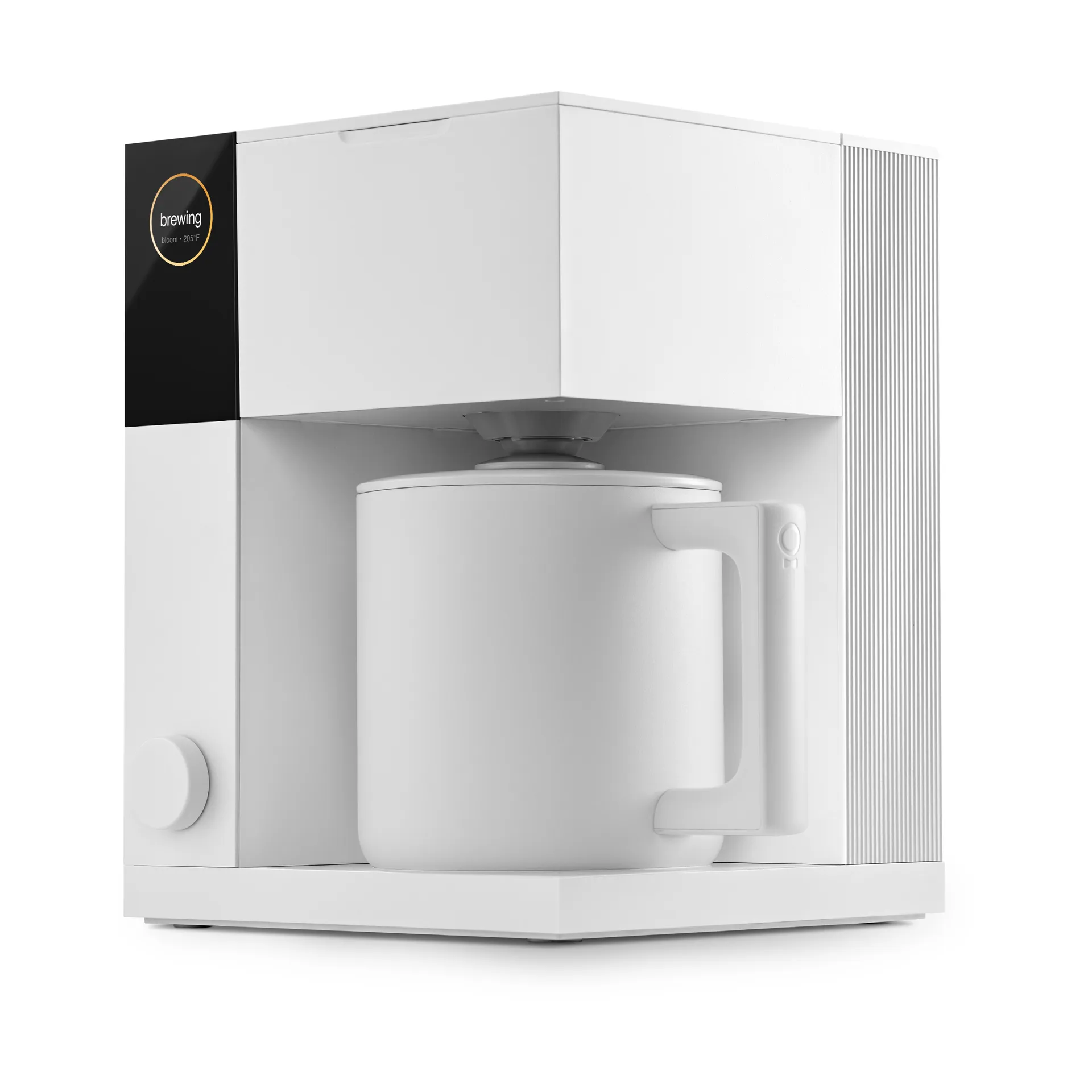 Aiden Precision koffiezetapparaat, Matte white Fellow