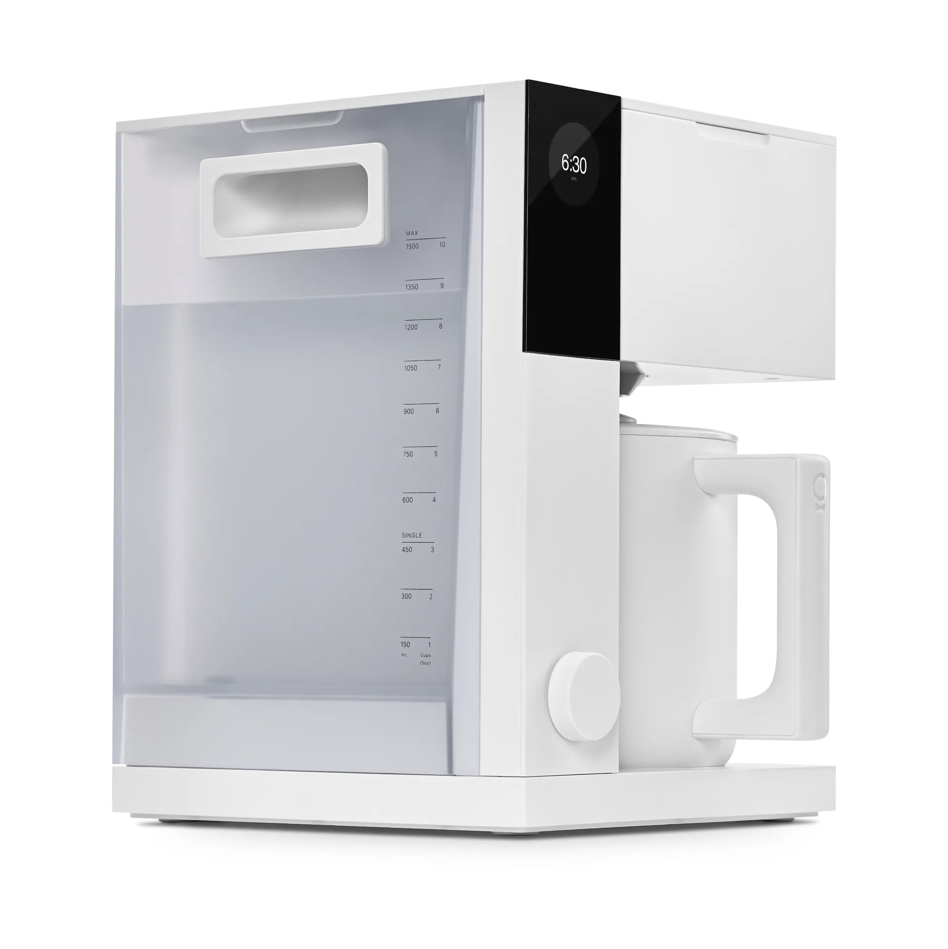 Aiden Precision koffiezetapparaat, Matte white Fellow