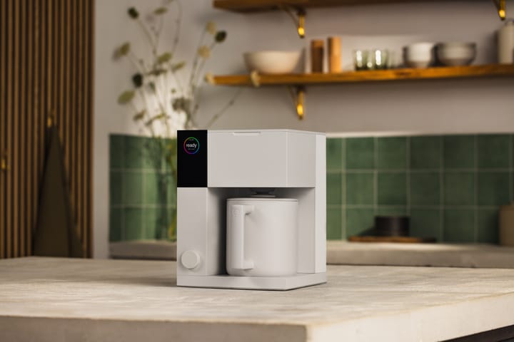 Aiden Precision koffiezetapparaat, Matte white Fellow