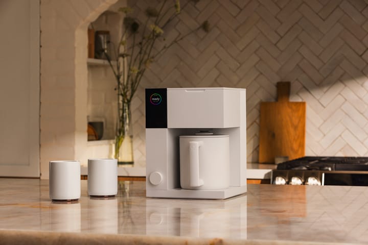 Aiden Precision koffiezetapparaat, Matte white Fellow