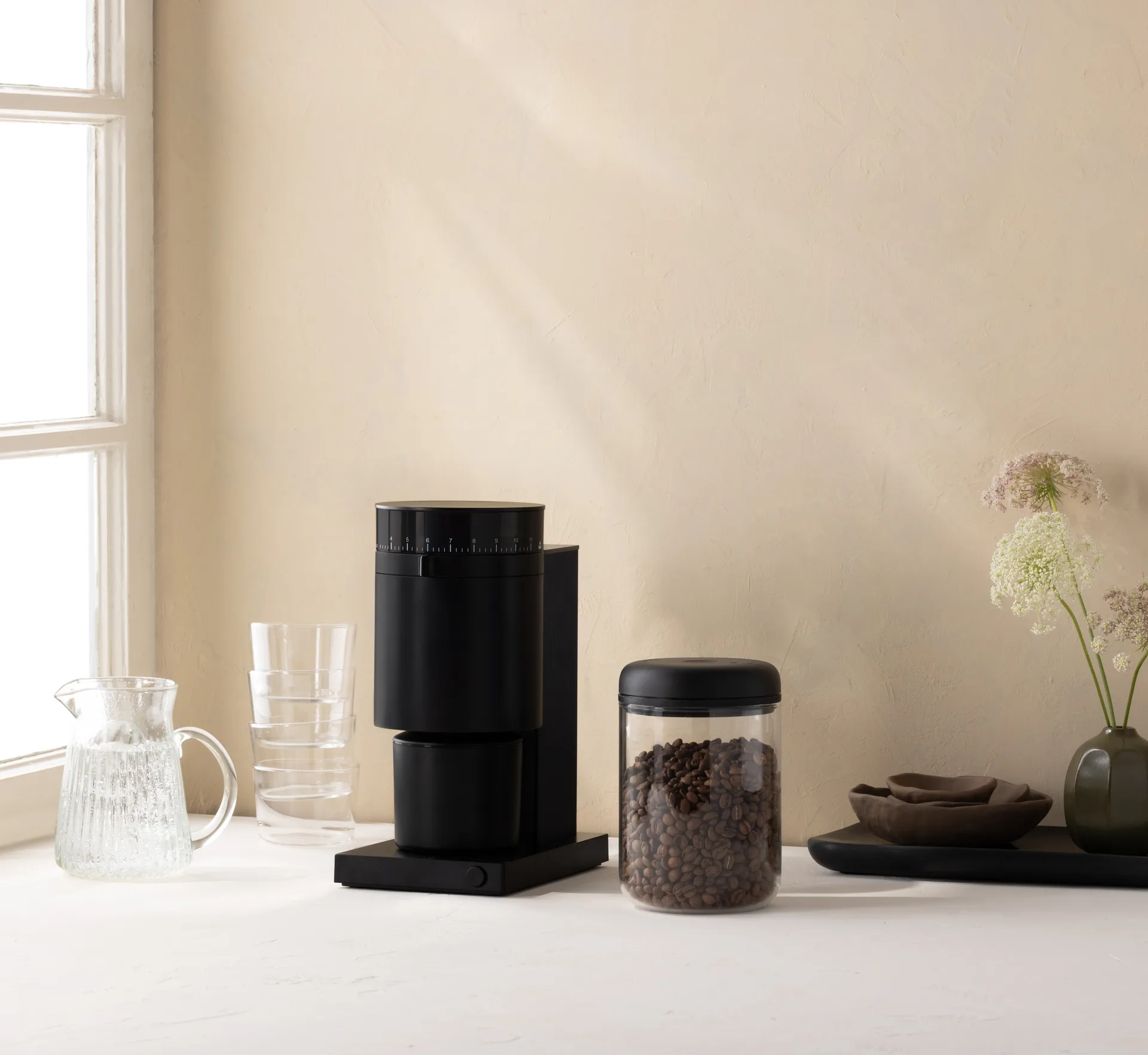 Atmos vacuümcontainer 1,2 L, Clear glass Fellow