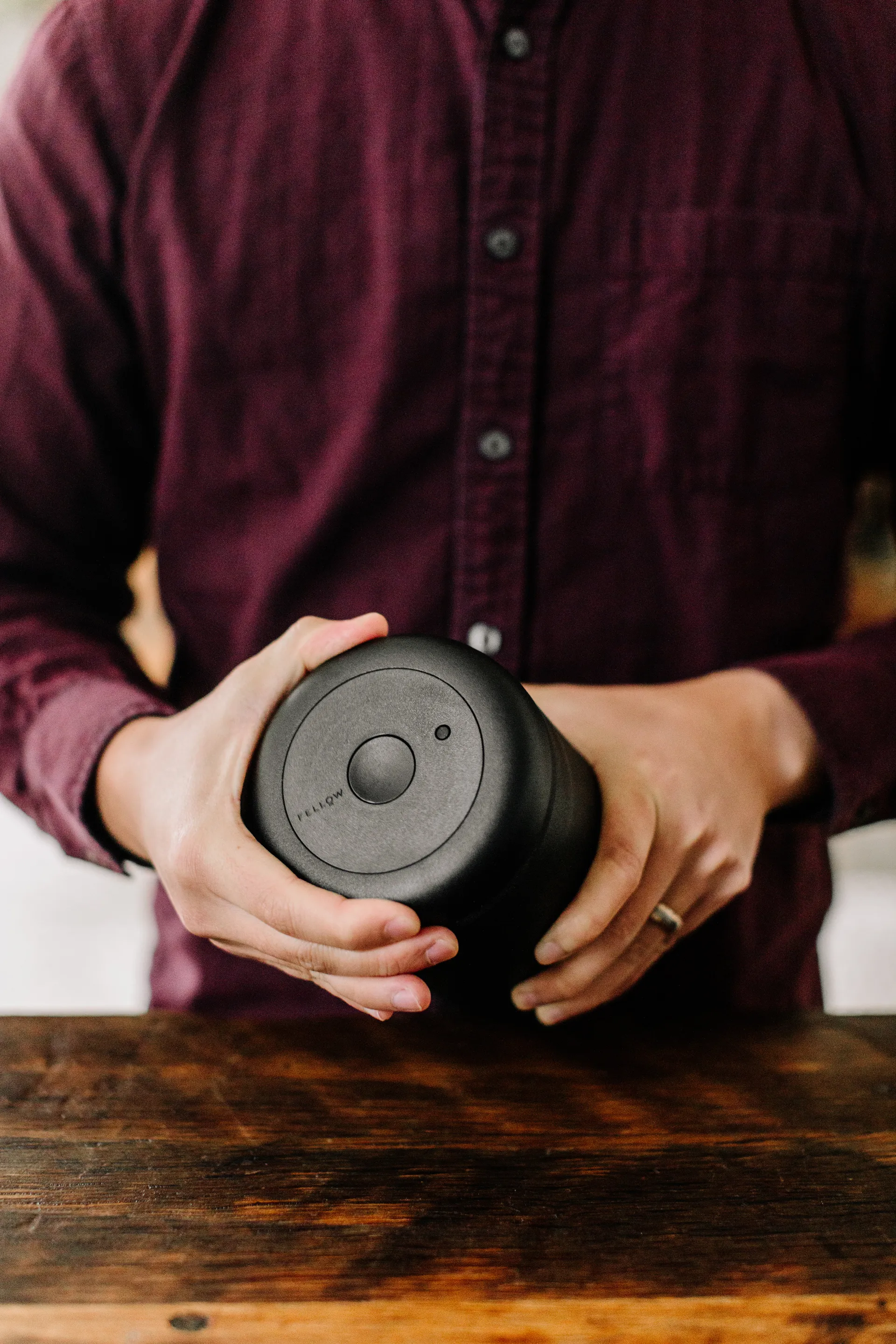 Atmos vacuümcontainer 1,2 L, Matte black Fellow