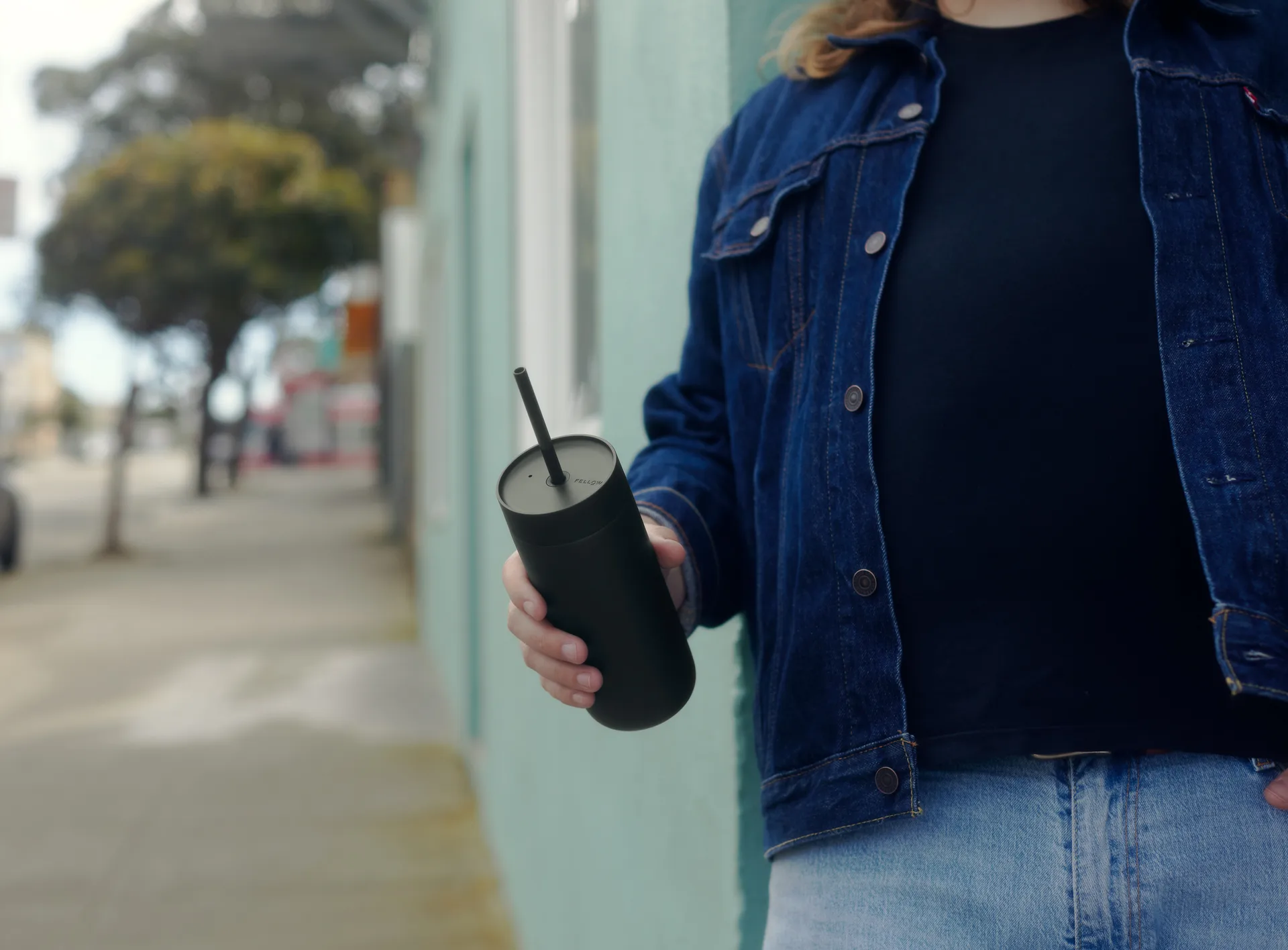 Carter Cold Mug thermosbeker 47 cl, Matte black Fellow