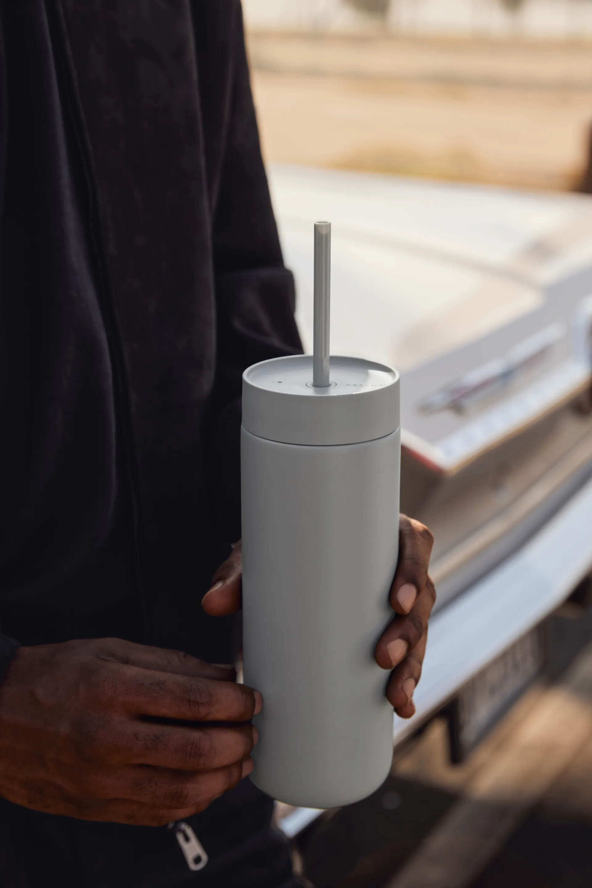 Carter Cold Mug thermosbeker 59 cl, Matte grey Fellow