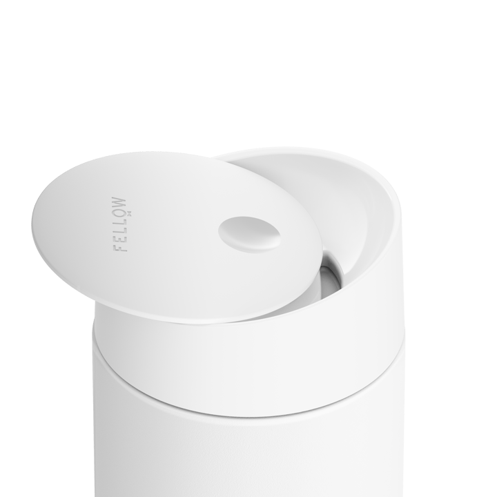 Carter thermobeker met slide lock 47 cl, Matte white Fellow