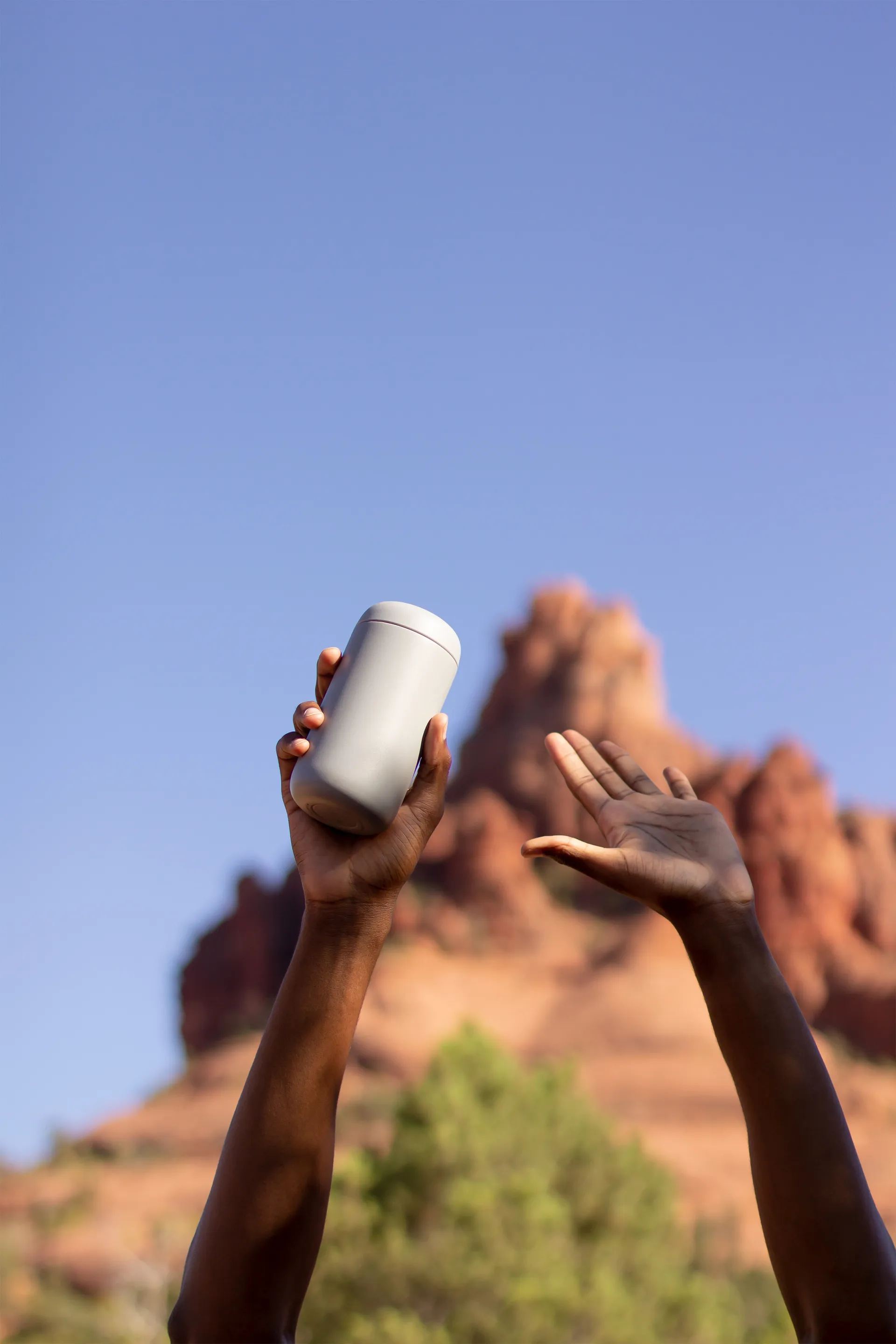 Carter thermosbeker met spatbescherming 47 cl, Matte white Fellow