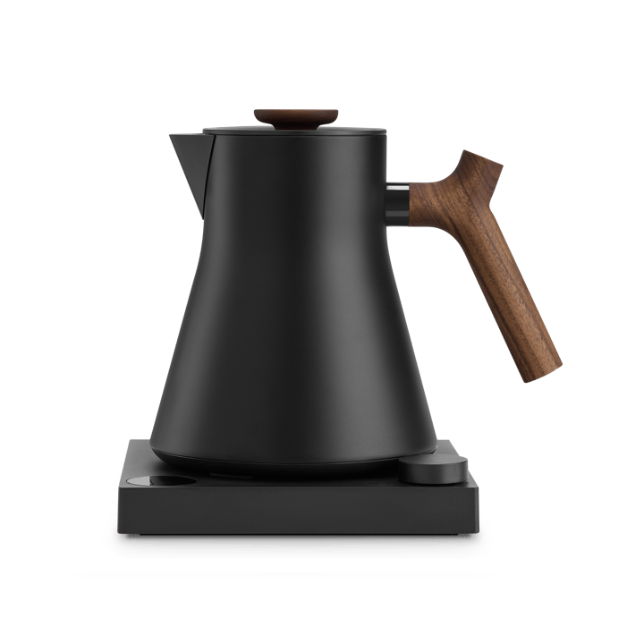 Corvo EKG Pro elektrische waterkoker 0.9 L - Matte black-walnut - Fellow