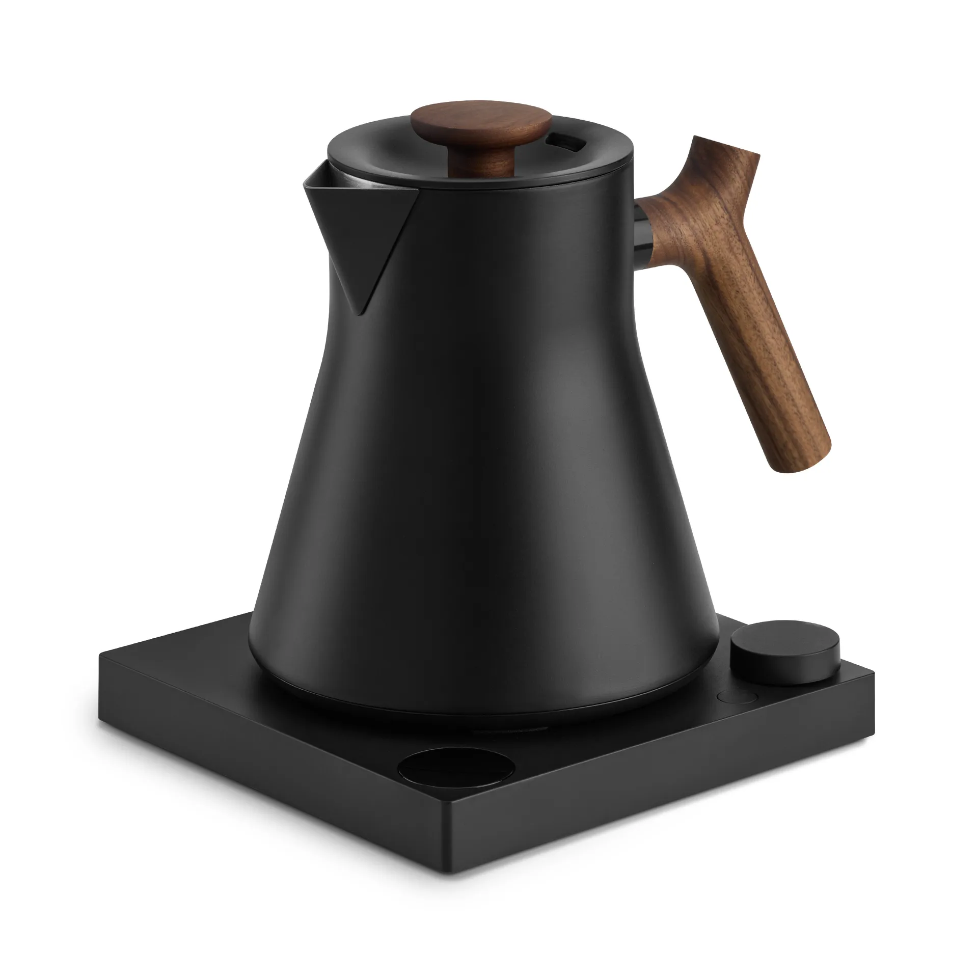 Corvo EKG Pro elektrische waterkoker 0.9 L, Matte black-walnut Fellow