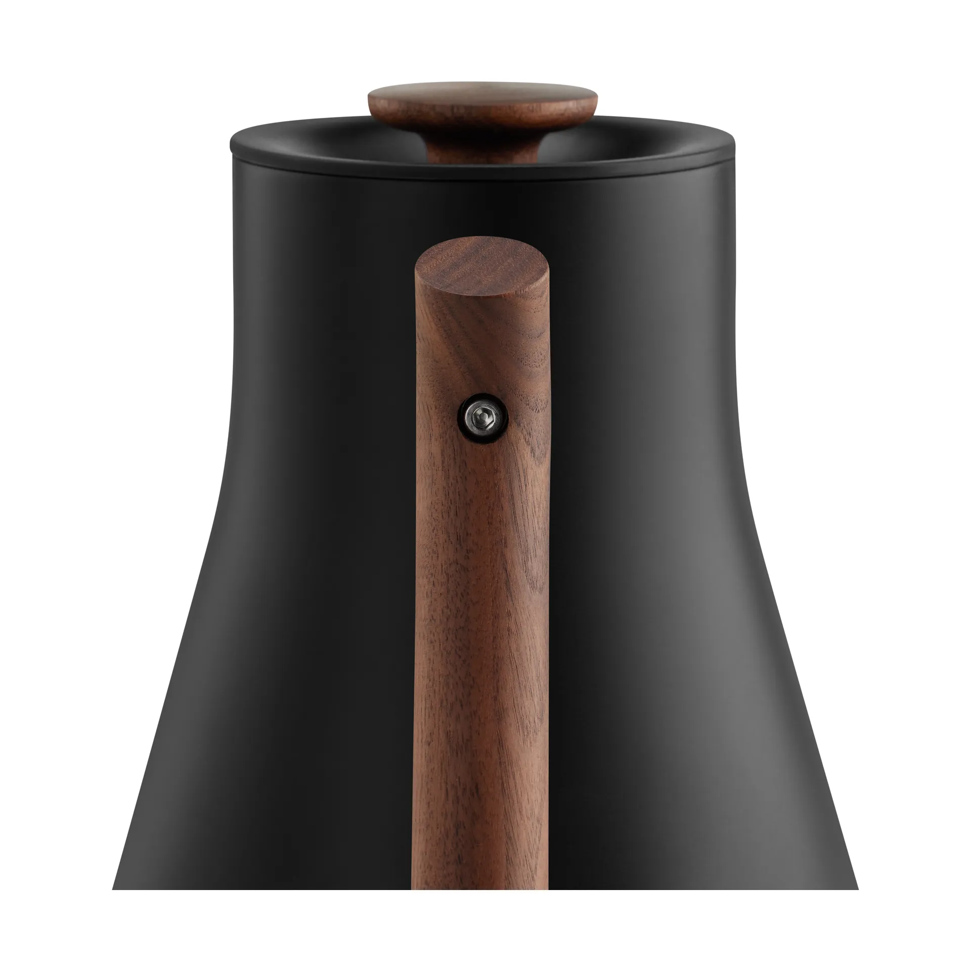 Corvo EKG Pro elektrische waterkoker 0.9 L, Matte black-walnut Fellow