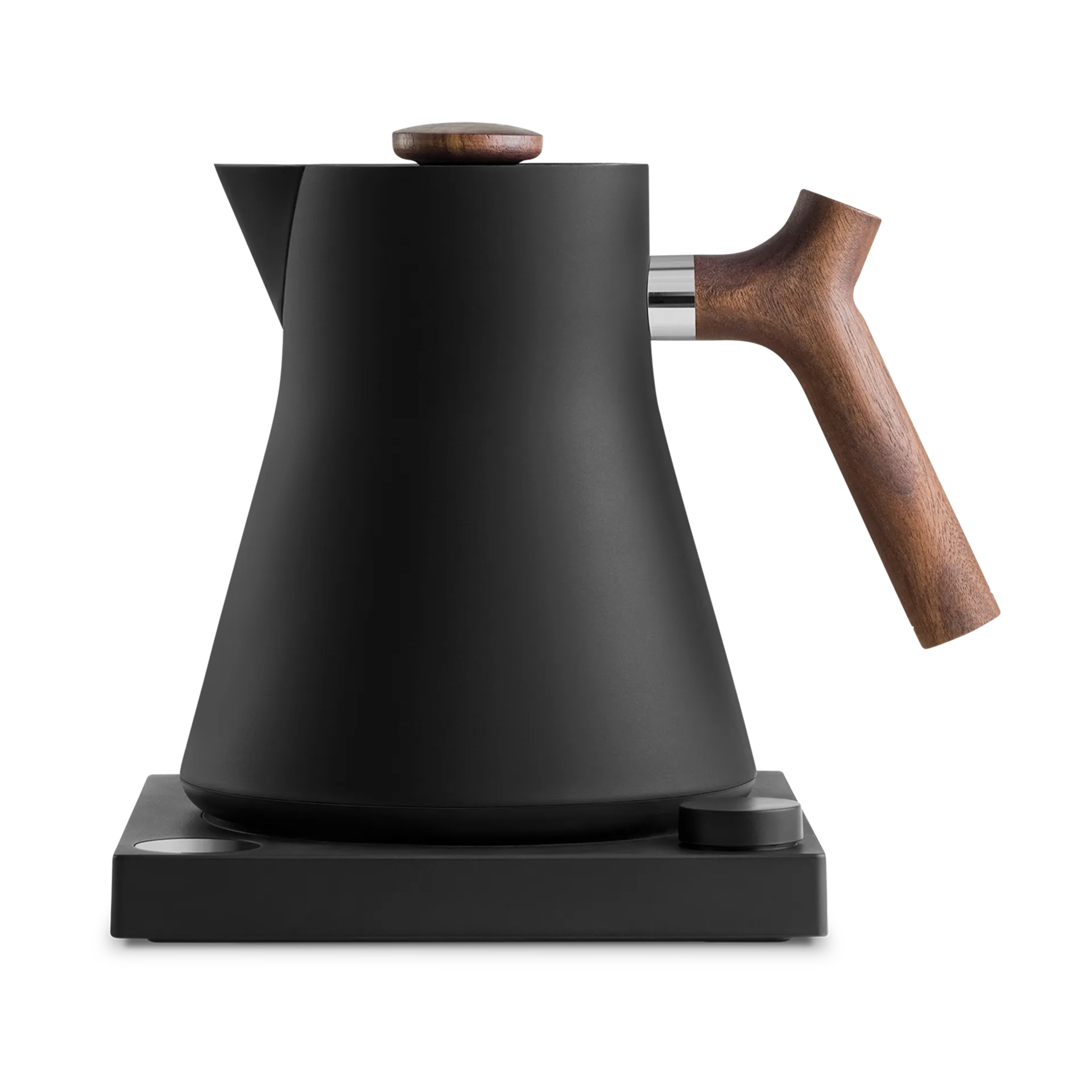 Corvo EKG waterkoker met variabele temperatuur 90 cl, Matte black-walnut Fellow