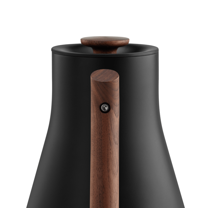 Corvo EKG waterkoker met variabele temperatuur 90 cl, Matte black-walnut Fellow