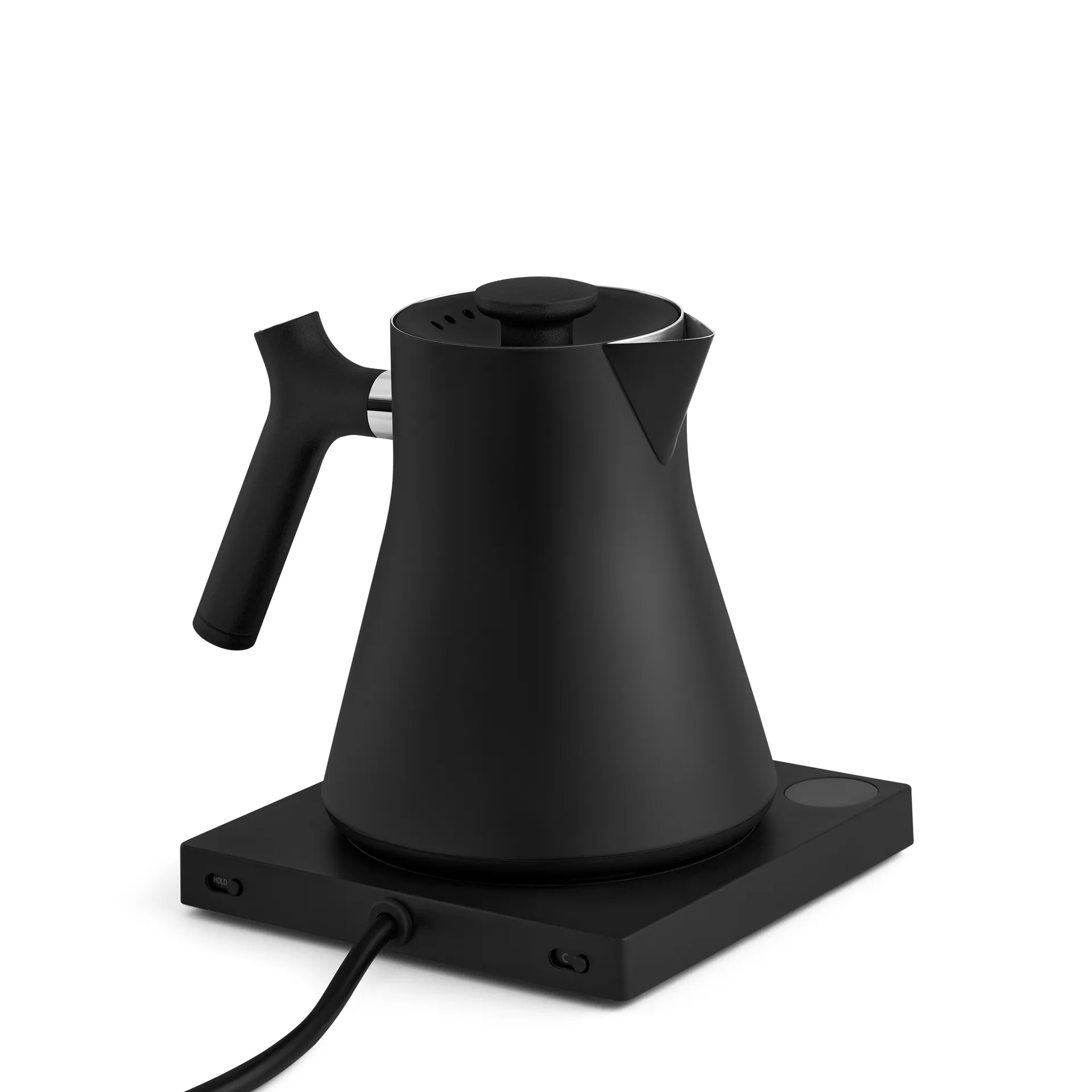 Corvo EKG waterkoker met variabele temperatuur 90 cl, Matte black Fellow