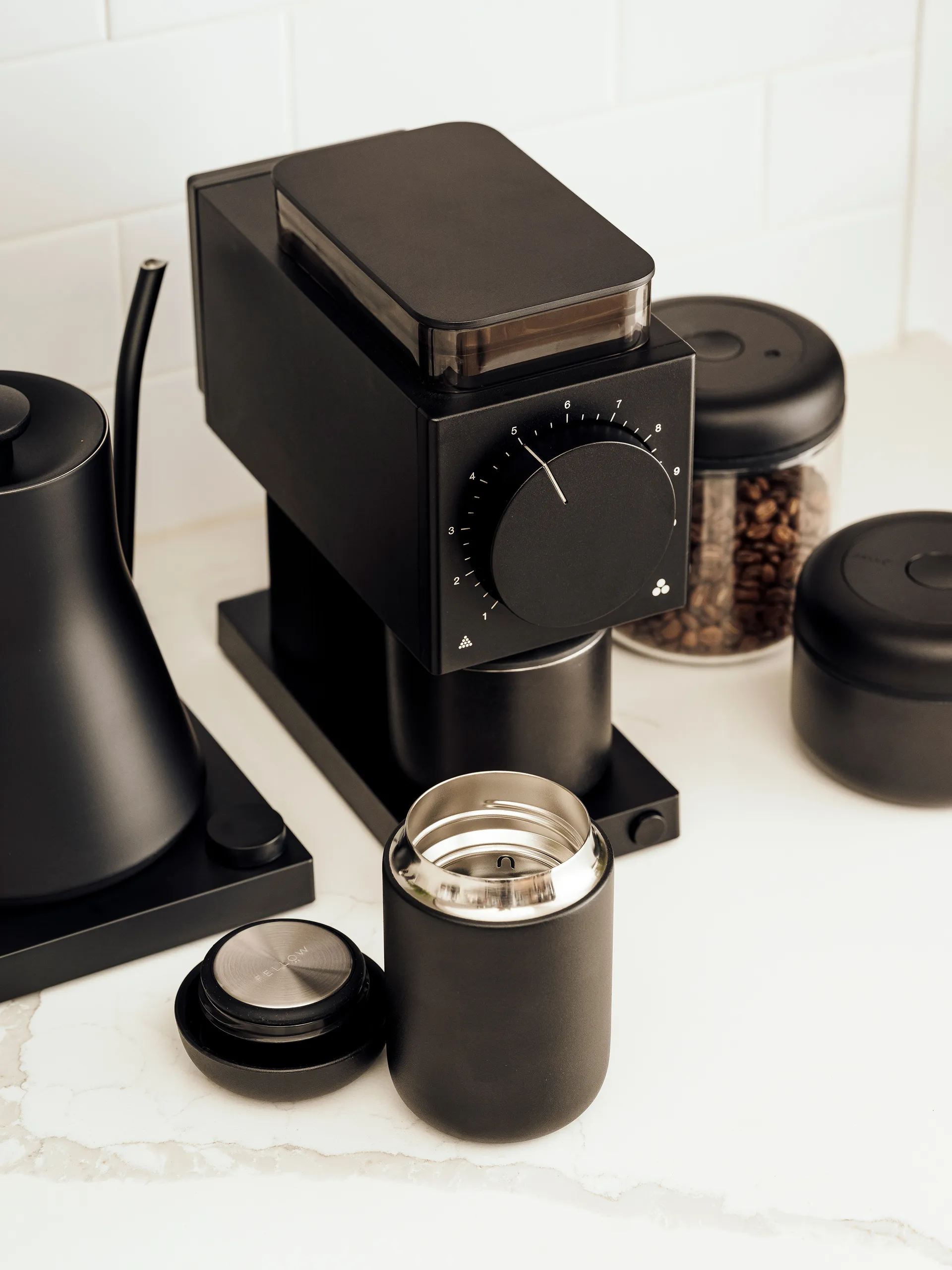 Ode koffiemolen gen 2, Matte black Fellow