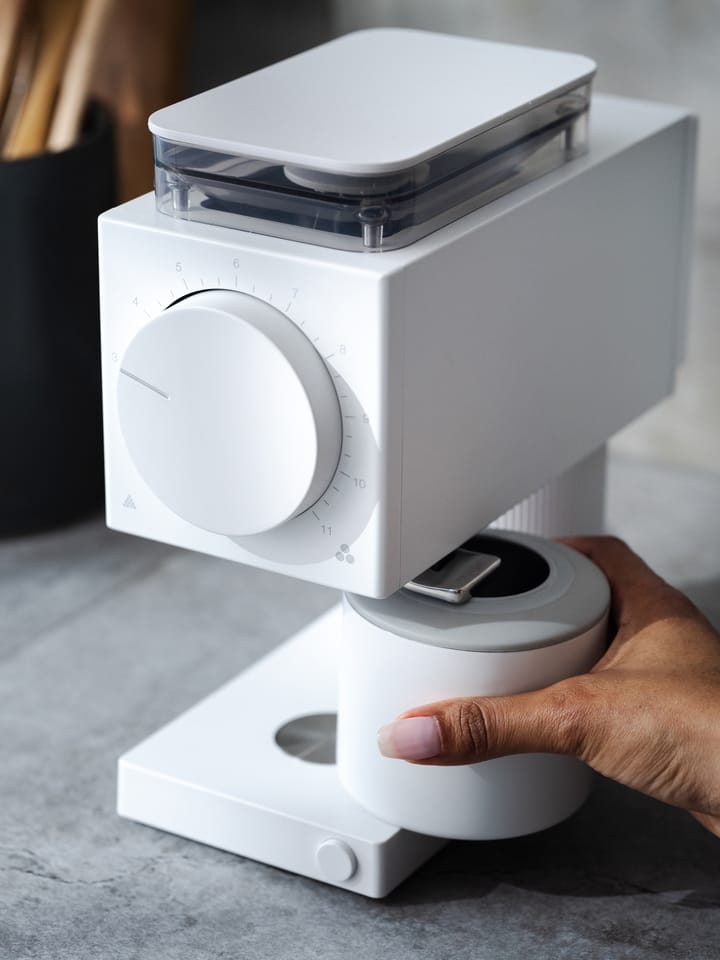 Ode koffiemolen gen 2, Matte white Fellow