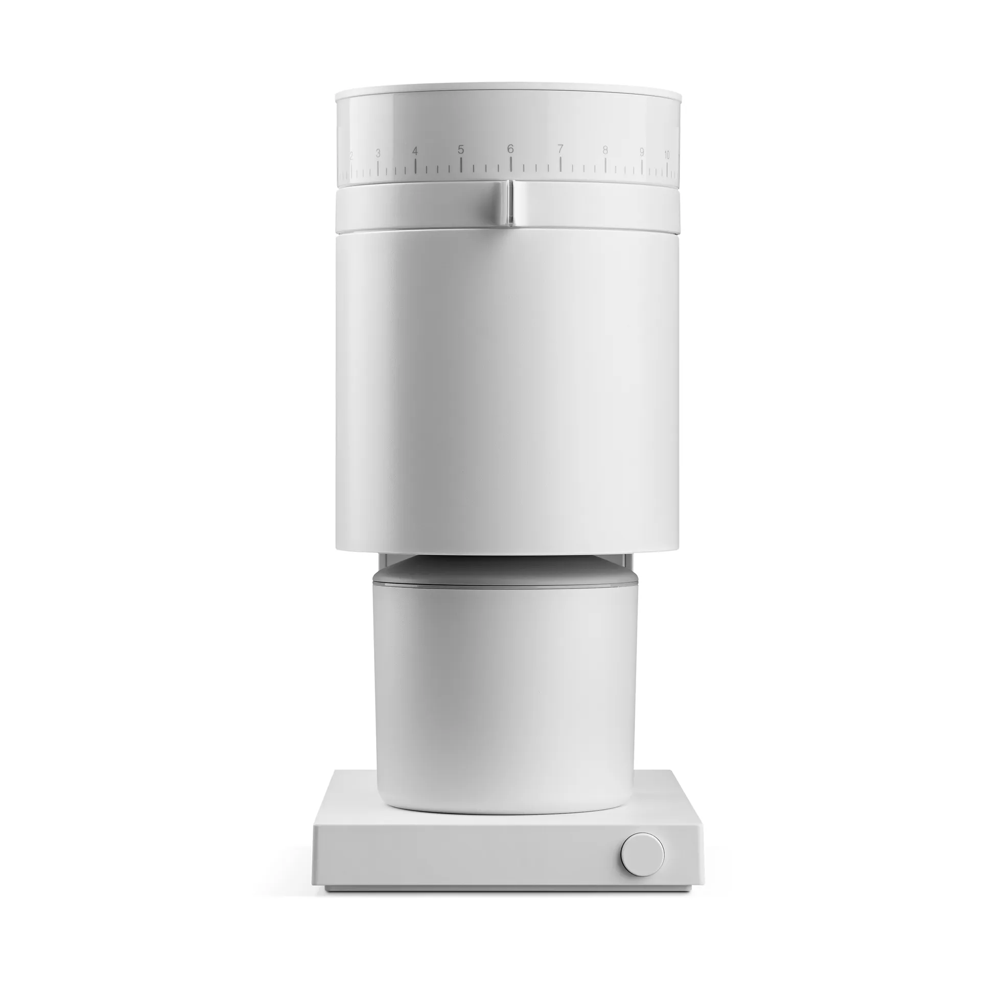 Opus Conical Burr elektrische koffiemolen, Matte white Fellow