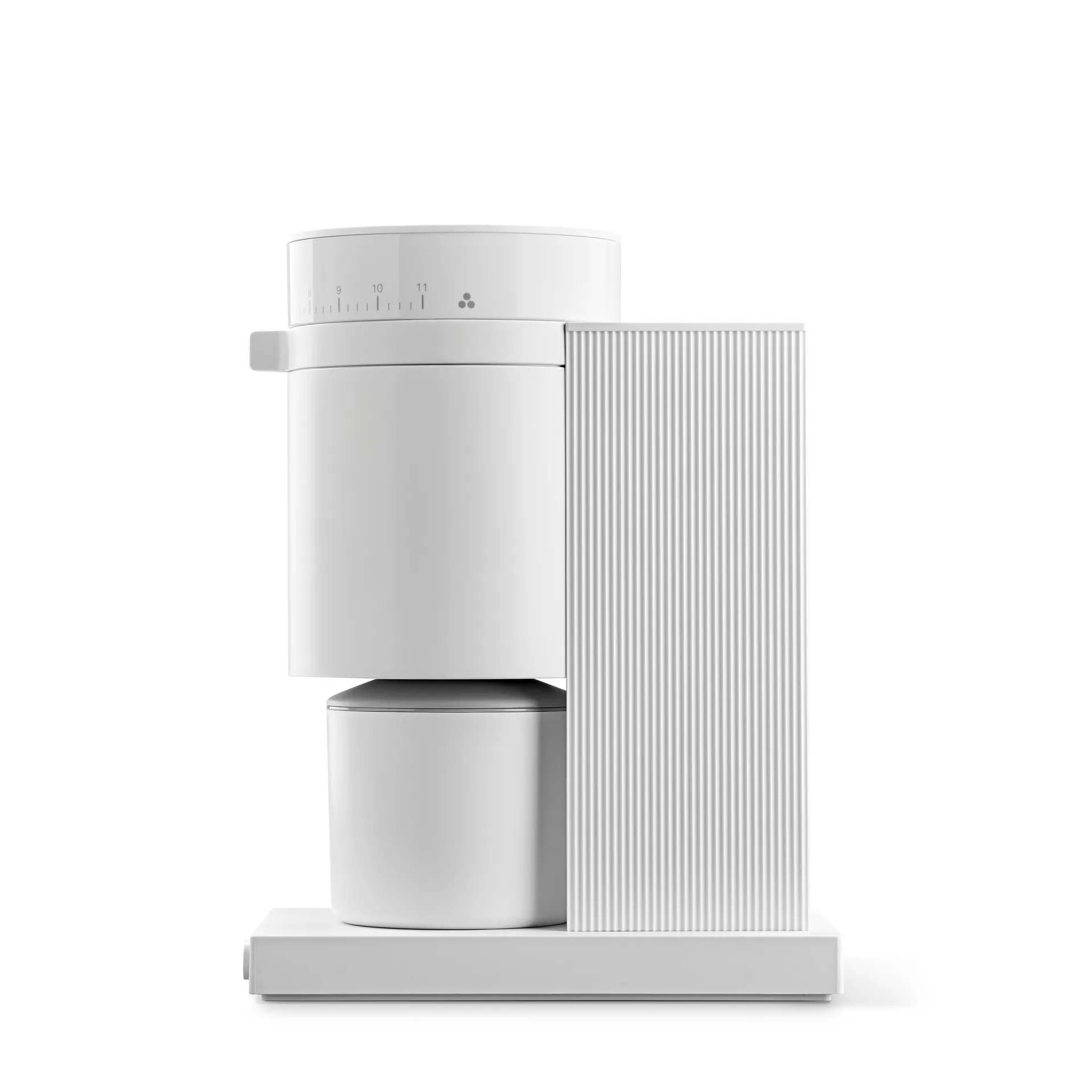 Opus Conical Burr elektrische koffiemolen, Matte white Fellow