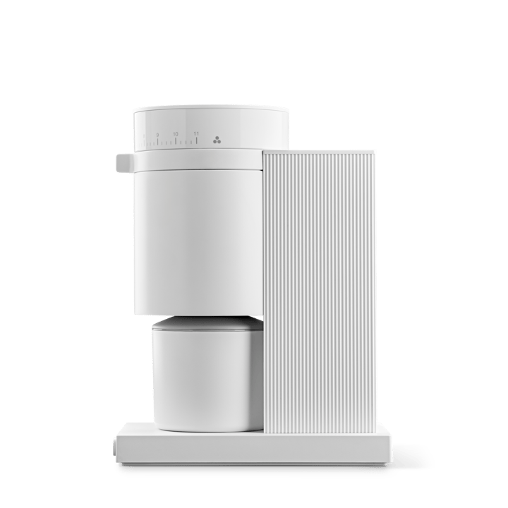 Opus Conical Burr elektrische koffiemolen, Matte white Fellow