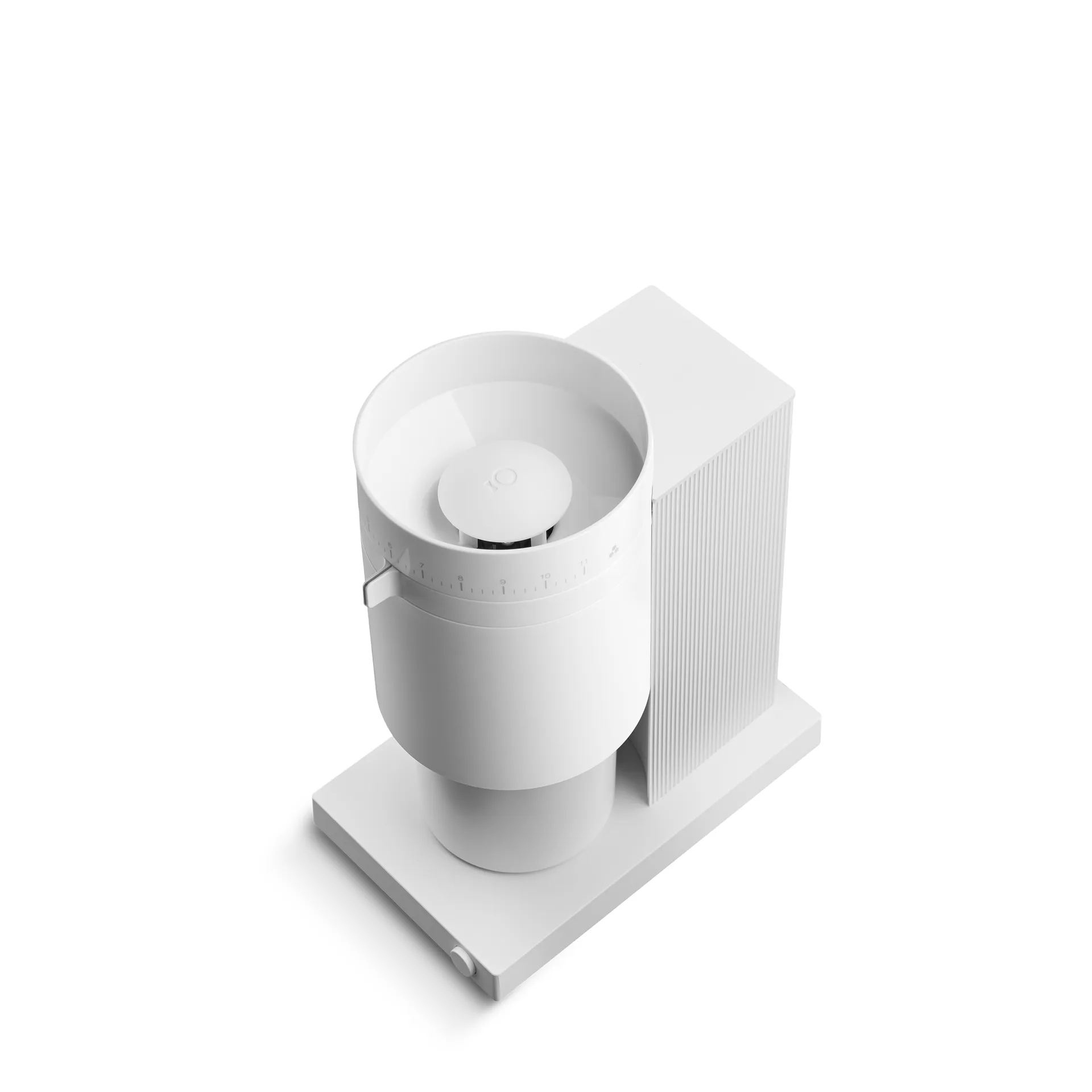 Opus Conical Burr elektrische koffiemolen, Matte white Fellow