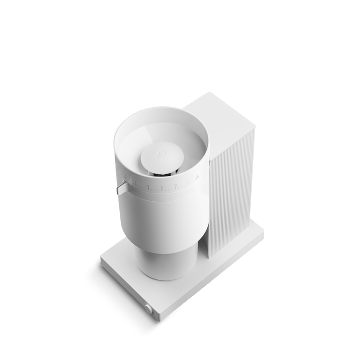 Opus Conical Burr elektrische koffiemolen, Matte white Fellow