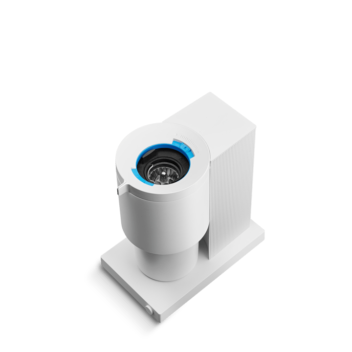 Opus Conical Burr elektrische koffiemolen, Matte white Fellow