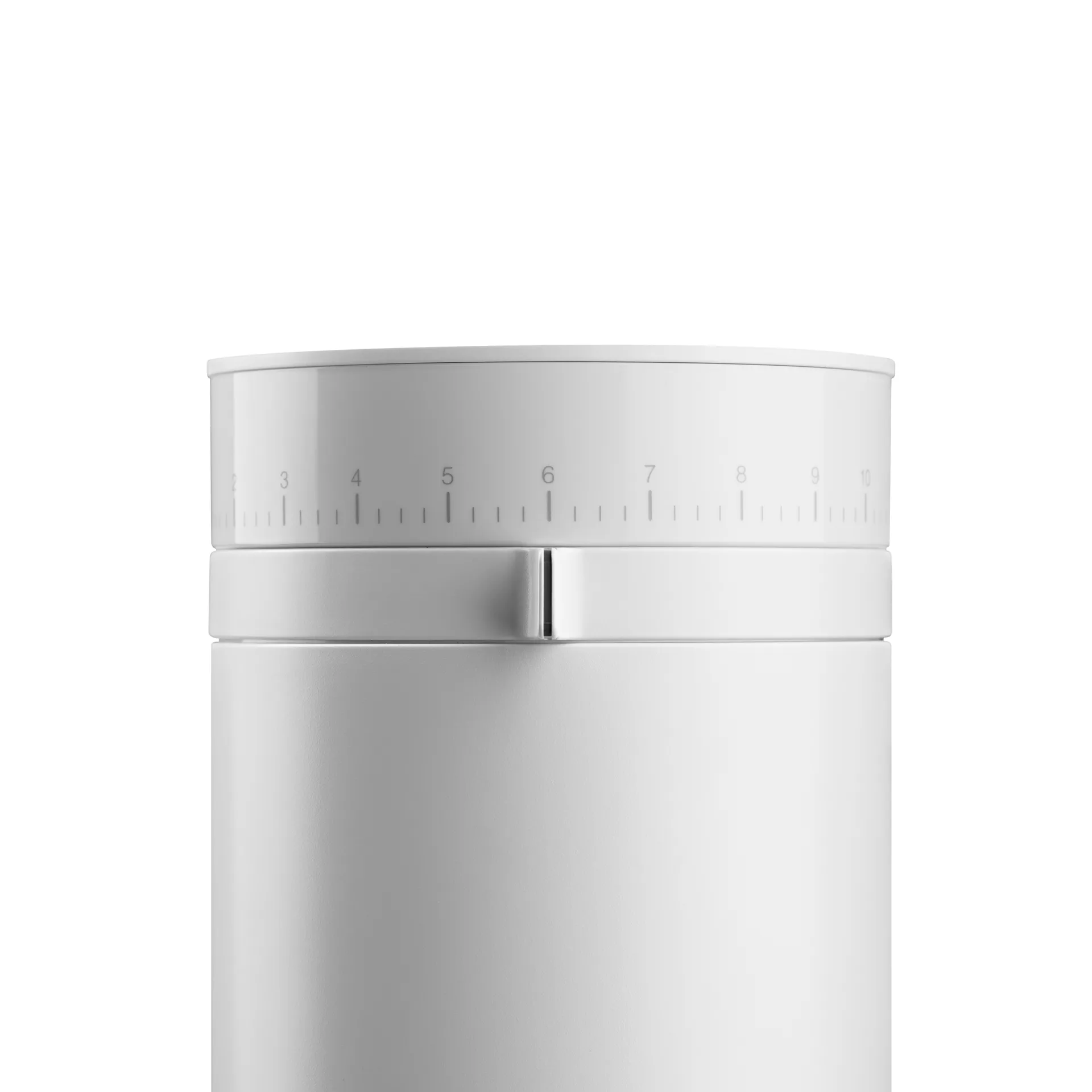 Opus Conical Burr elektrische koffiemolen, Matte white Fellow