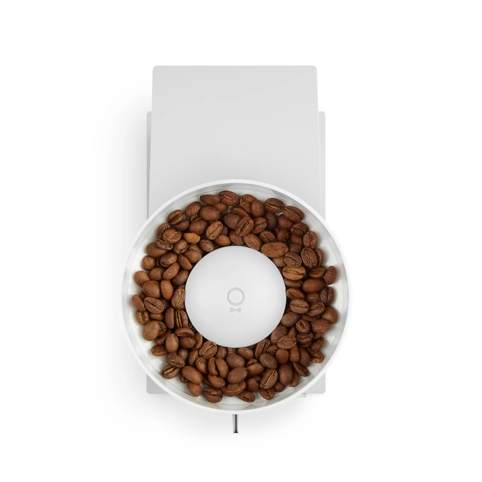 Opus Conical Burr elektrische koffiemolen, Matte white Fellow
