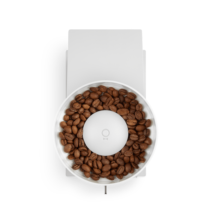 Opus Conical Burr elektrische koffiemolen, Matte white Fellow