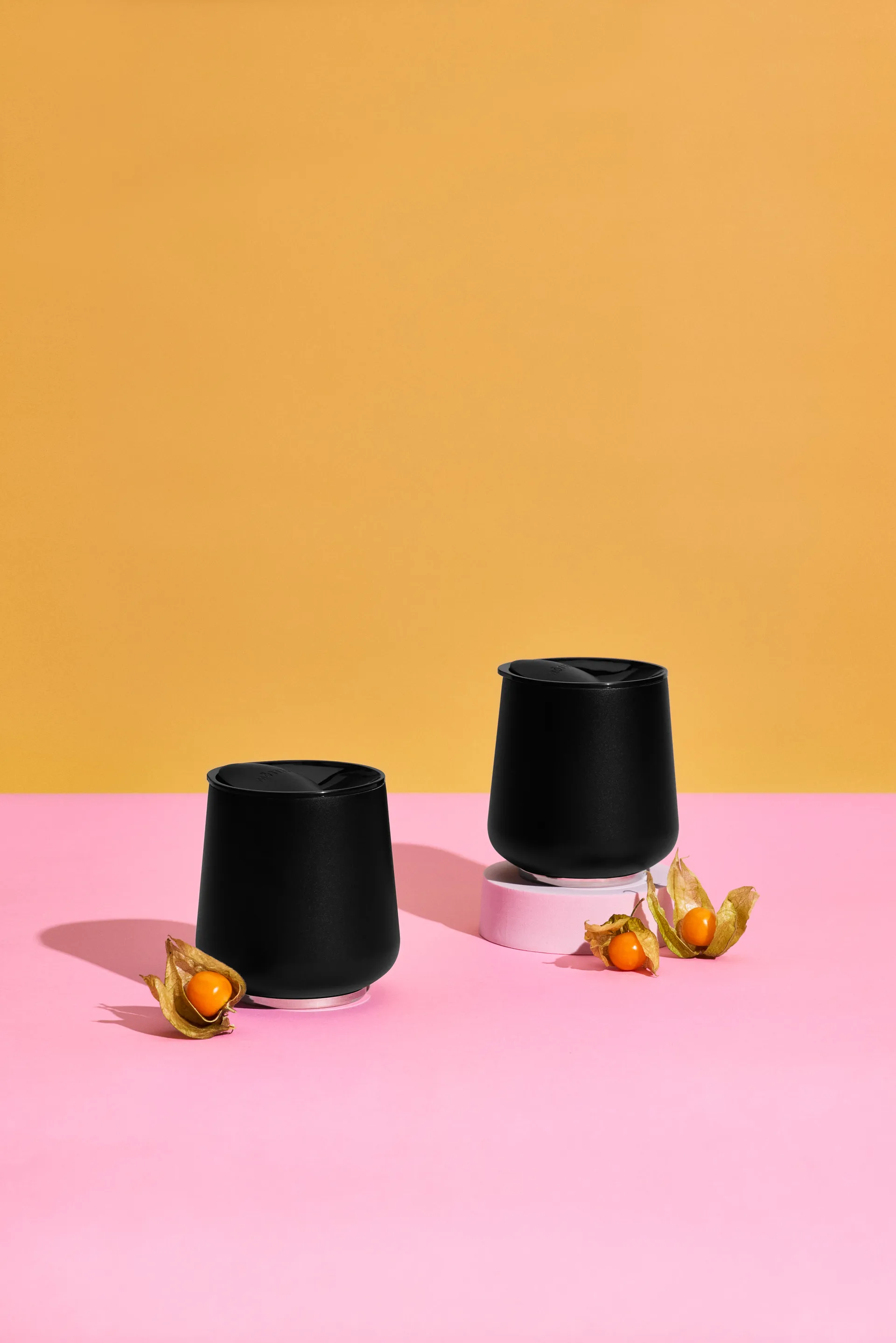 Ruby Wine thermosbeker 35 cl, Matte black Fellow